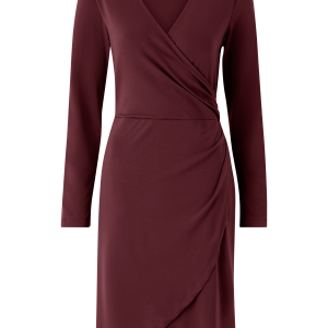 Kjole med omslagsdesign v:4843661