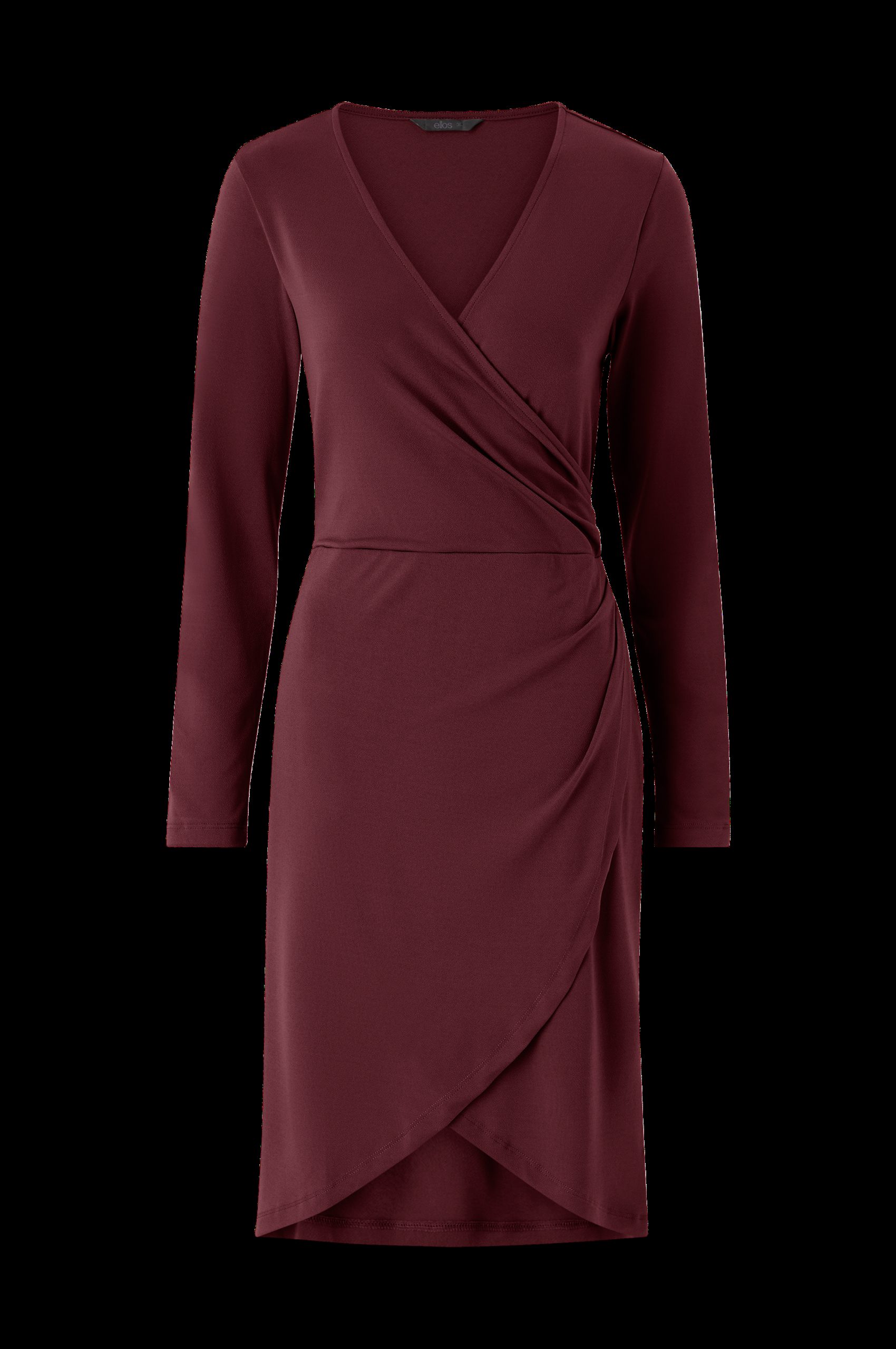 Kjole med omslagsdesign v:4843661