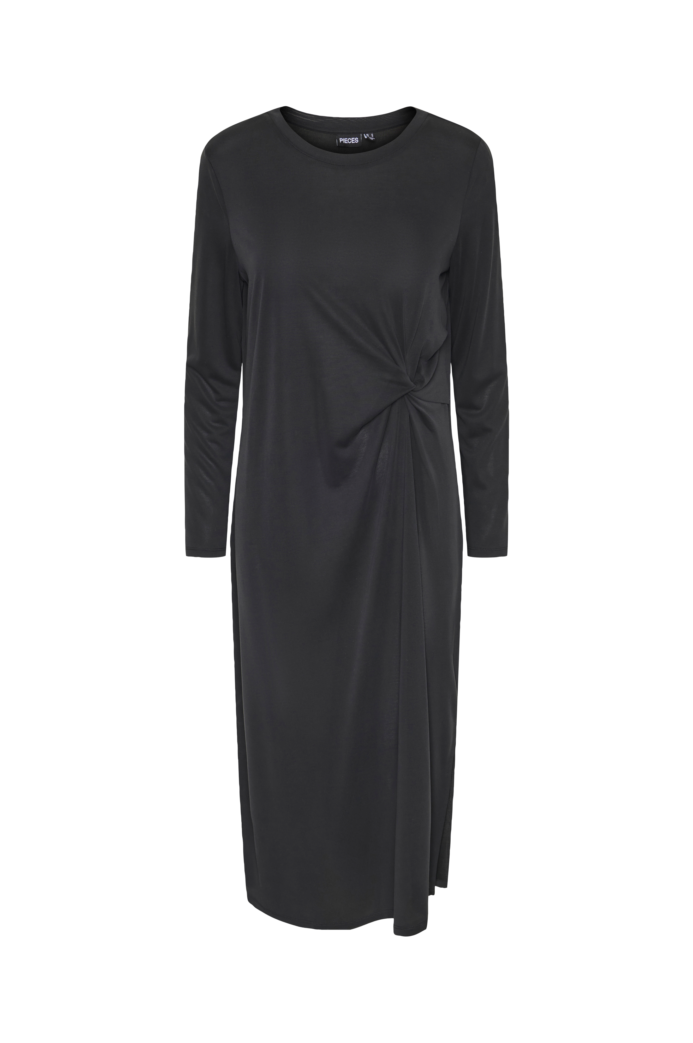 Kjole pcAnora LS Midi Knot Dress BC v:3221288