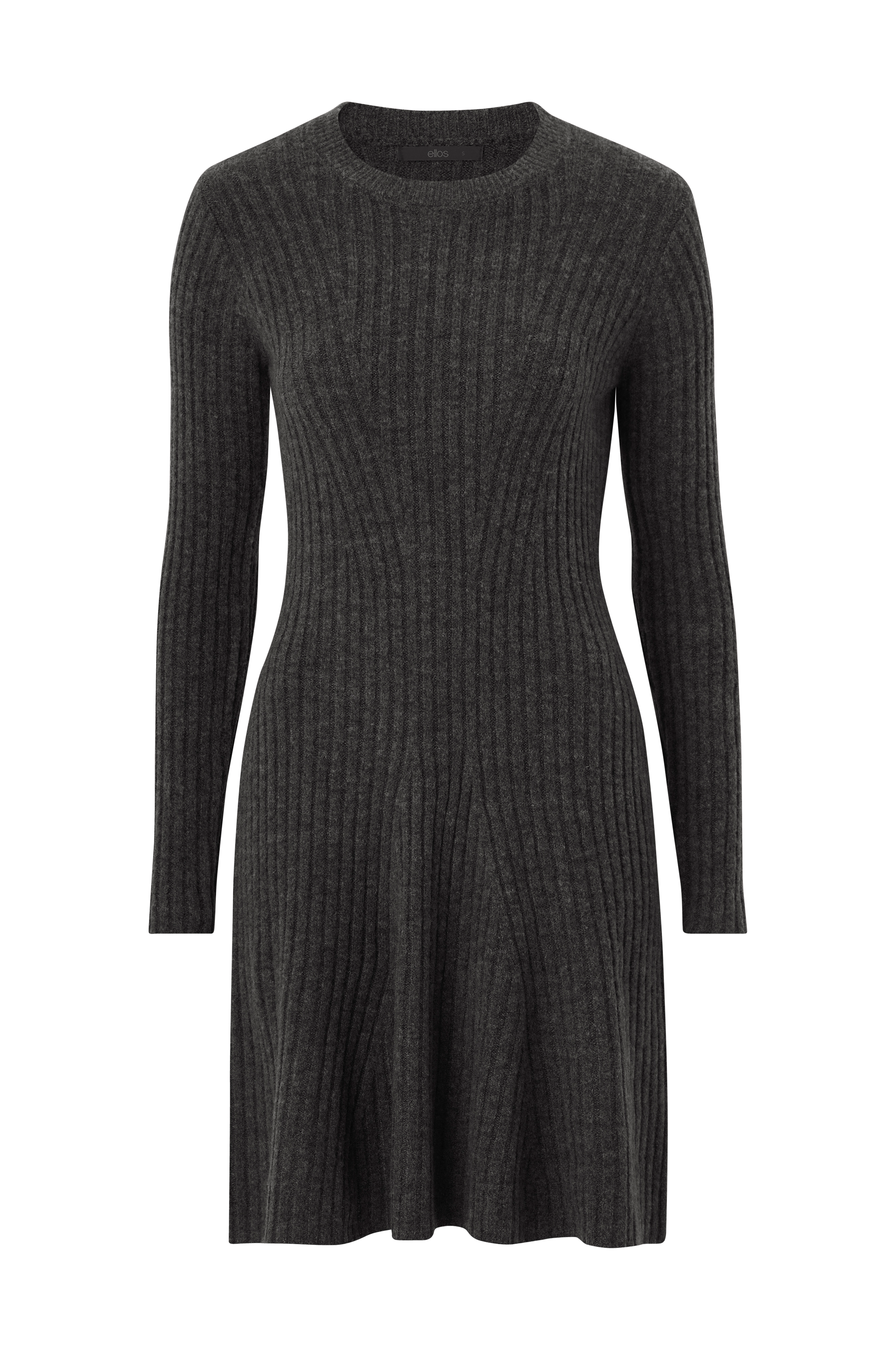 Ribbestrikket kjole v:3716267