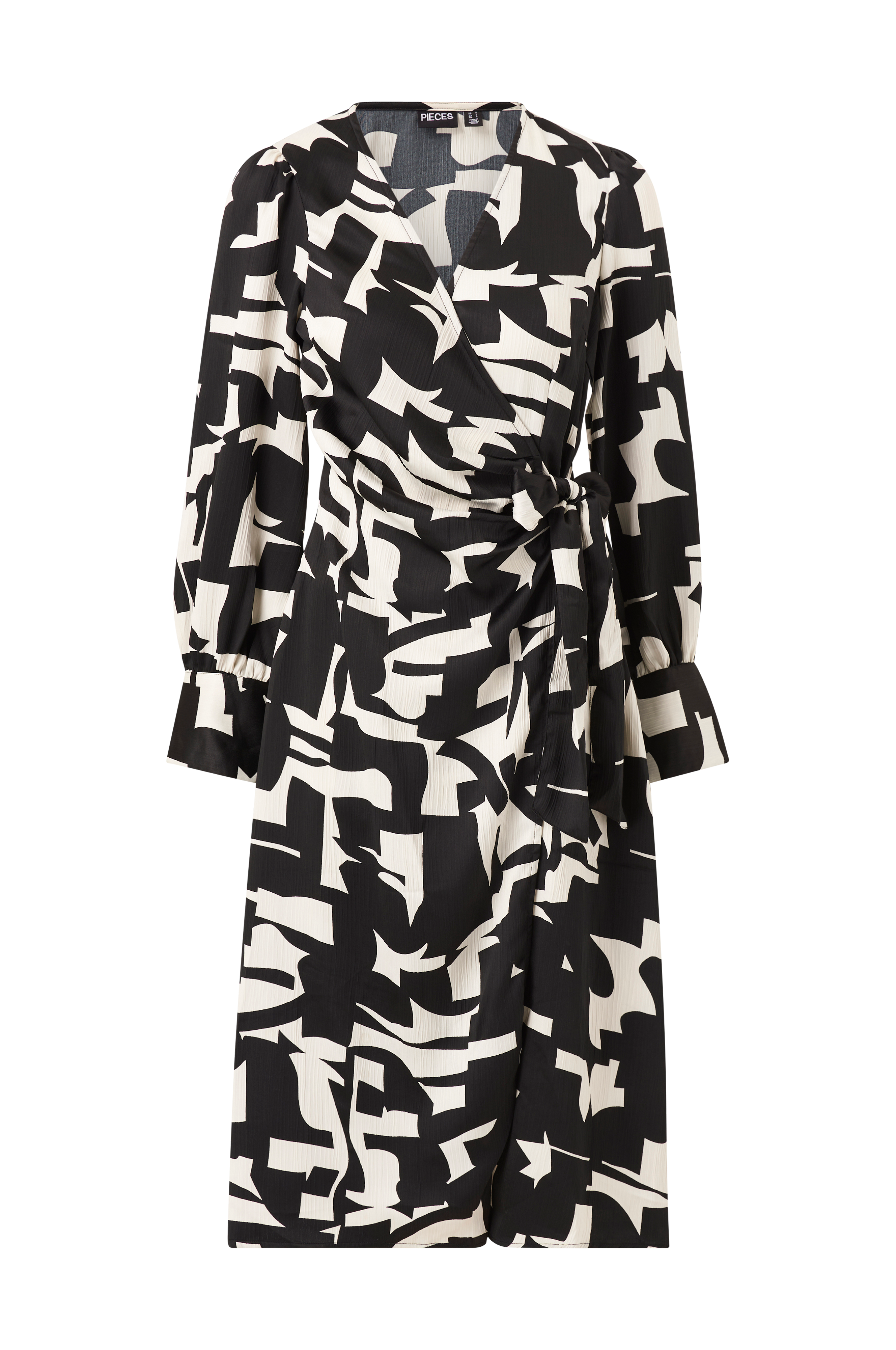 Omslagskjole pcSadie LS Midi Dress v:9067414