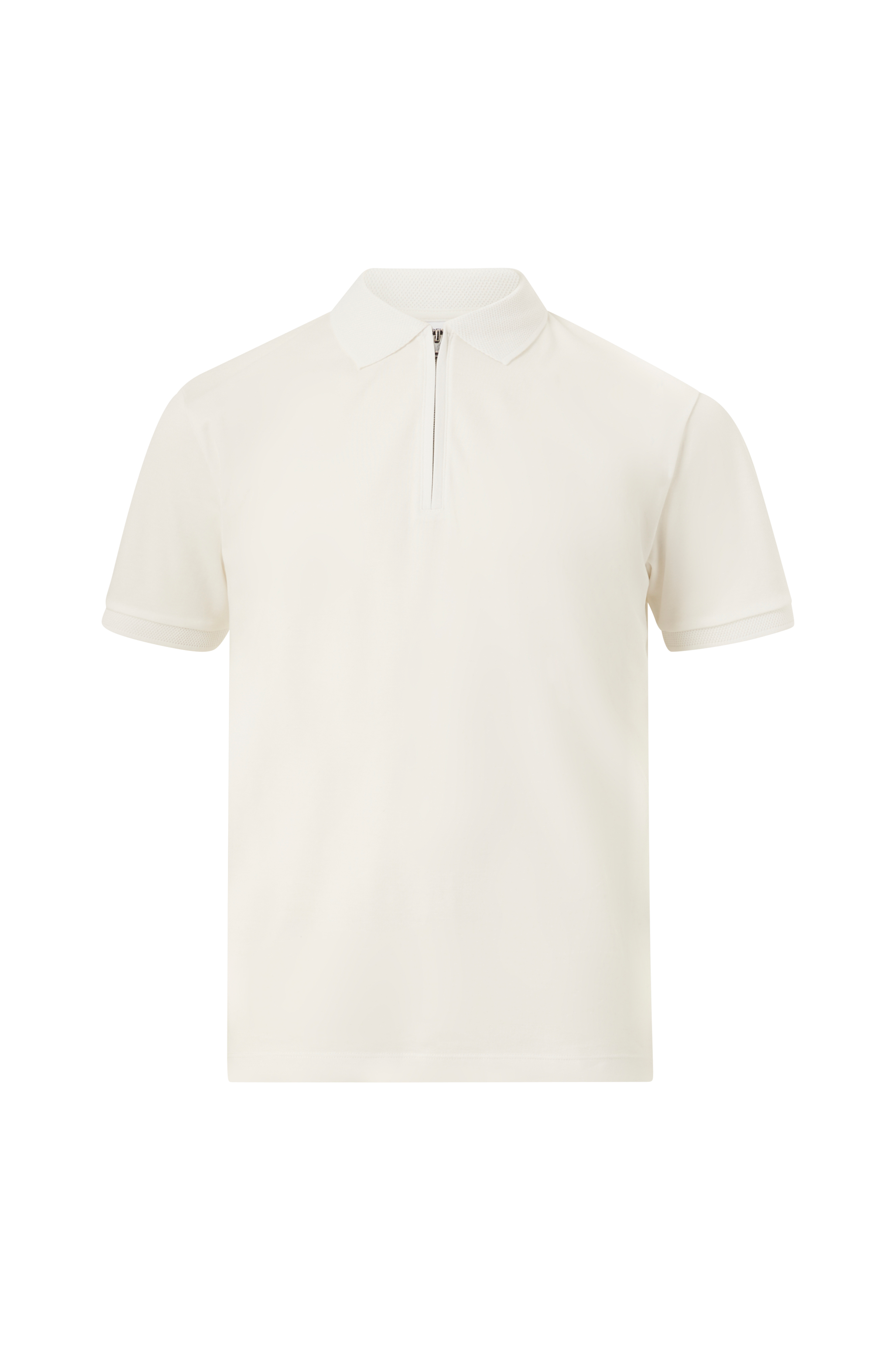 Pologenser slhFave Zip SS Polo v:5065616