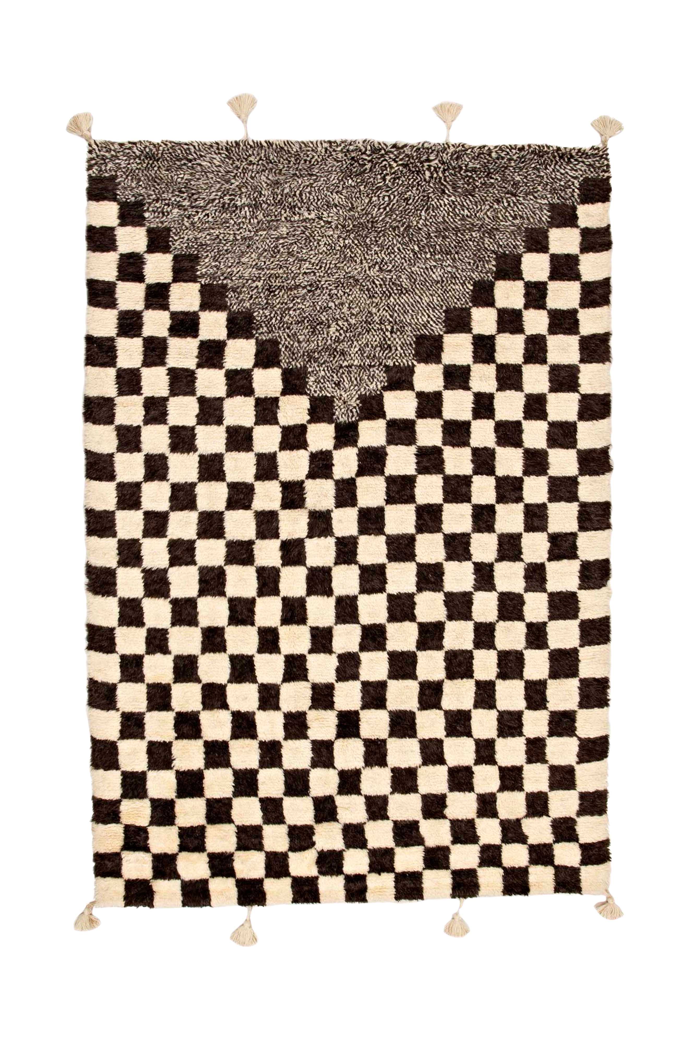 Ullteppe Berber Chess 205x306 cm v:1227608