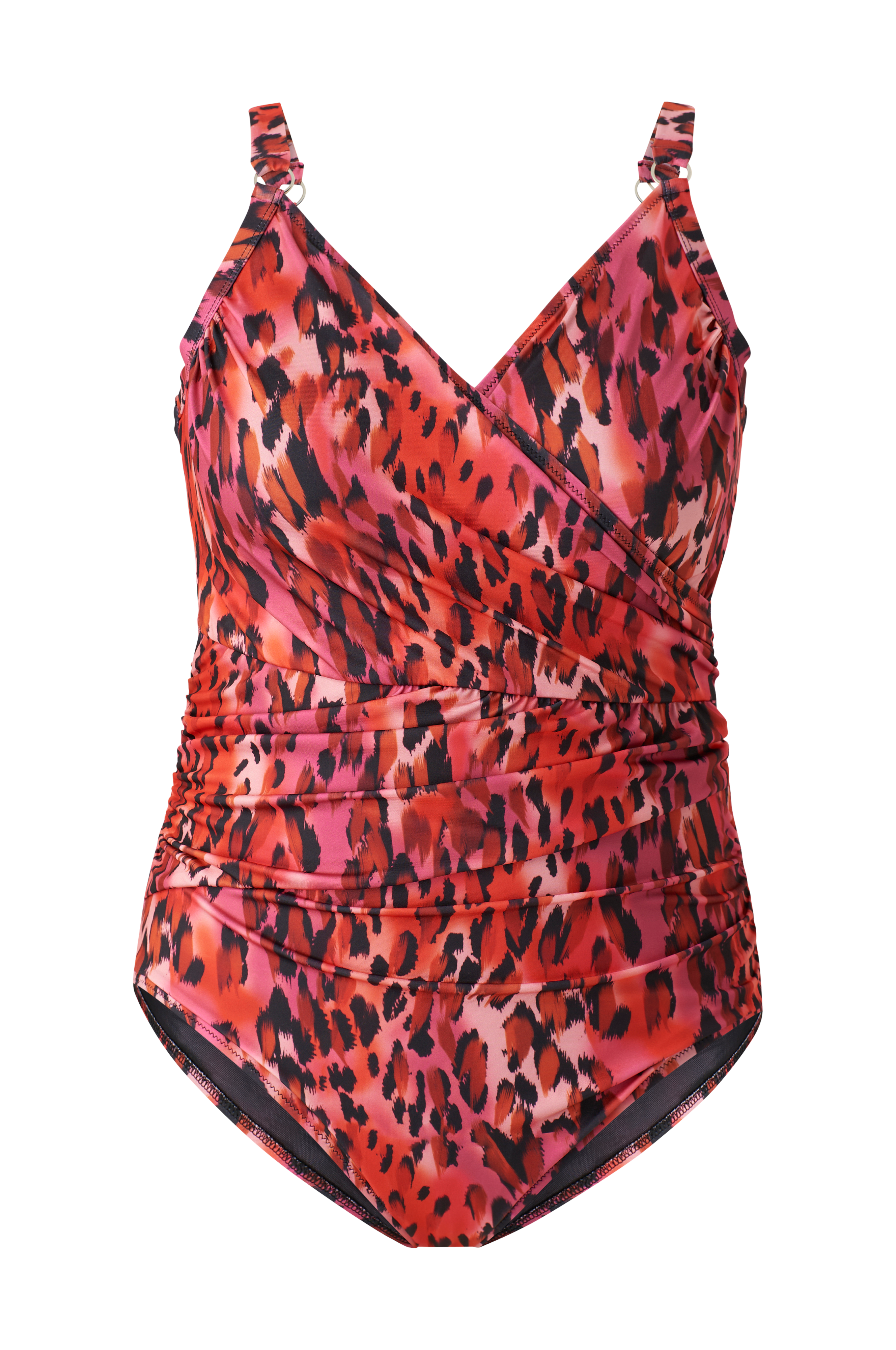Badedrakt sMikka Wrap Swimsuit Aop v:638174