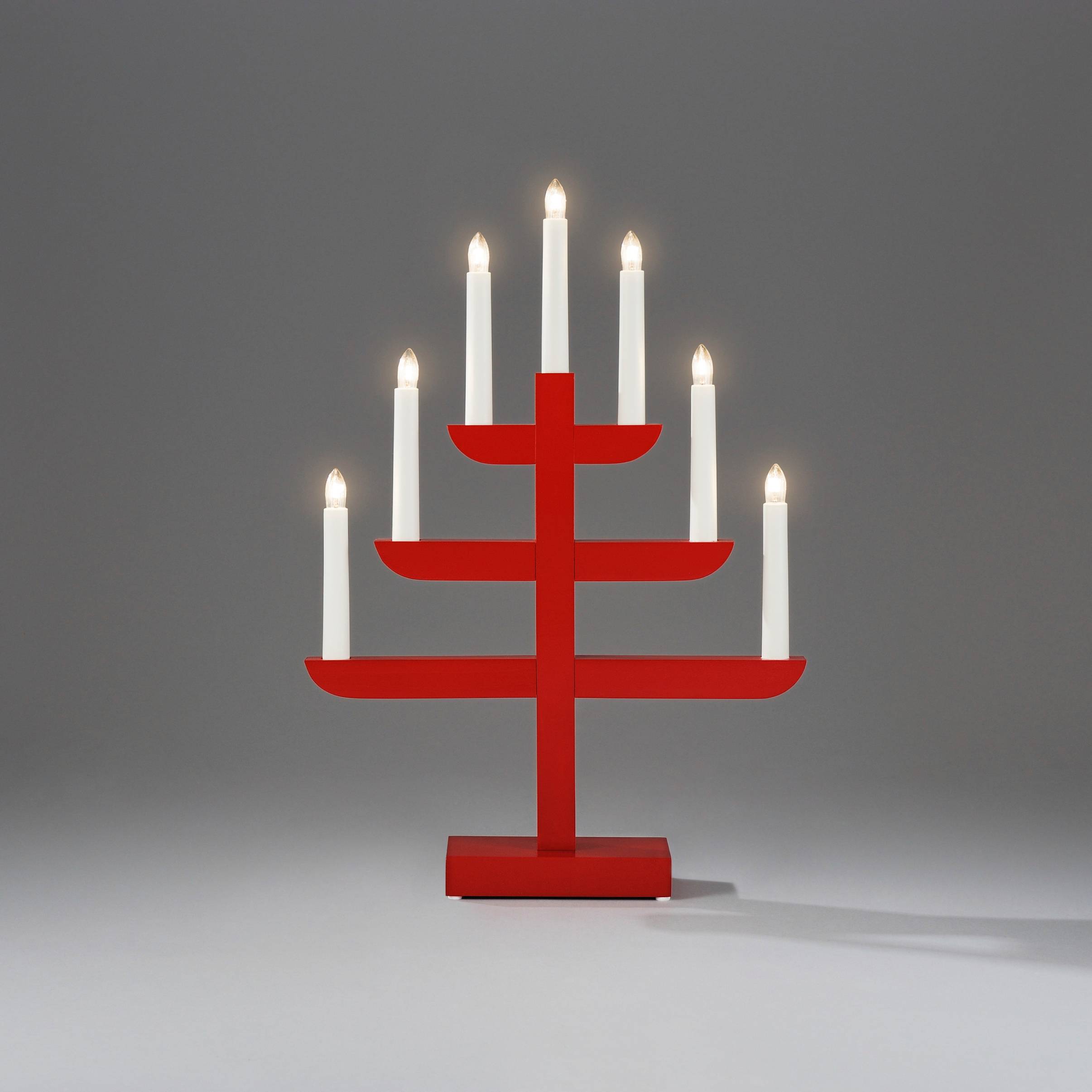 Lysestake med 7 pærer, 46 cm v:7698417