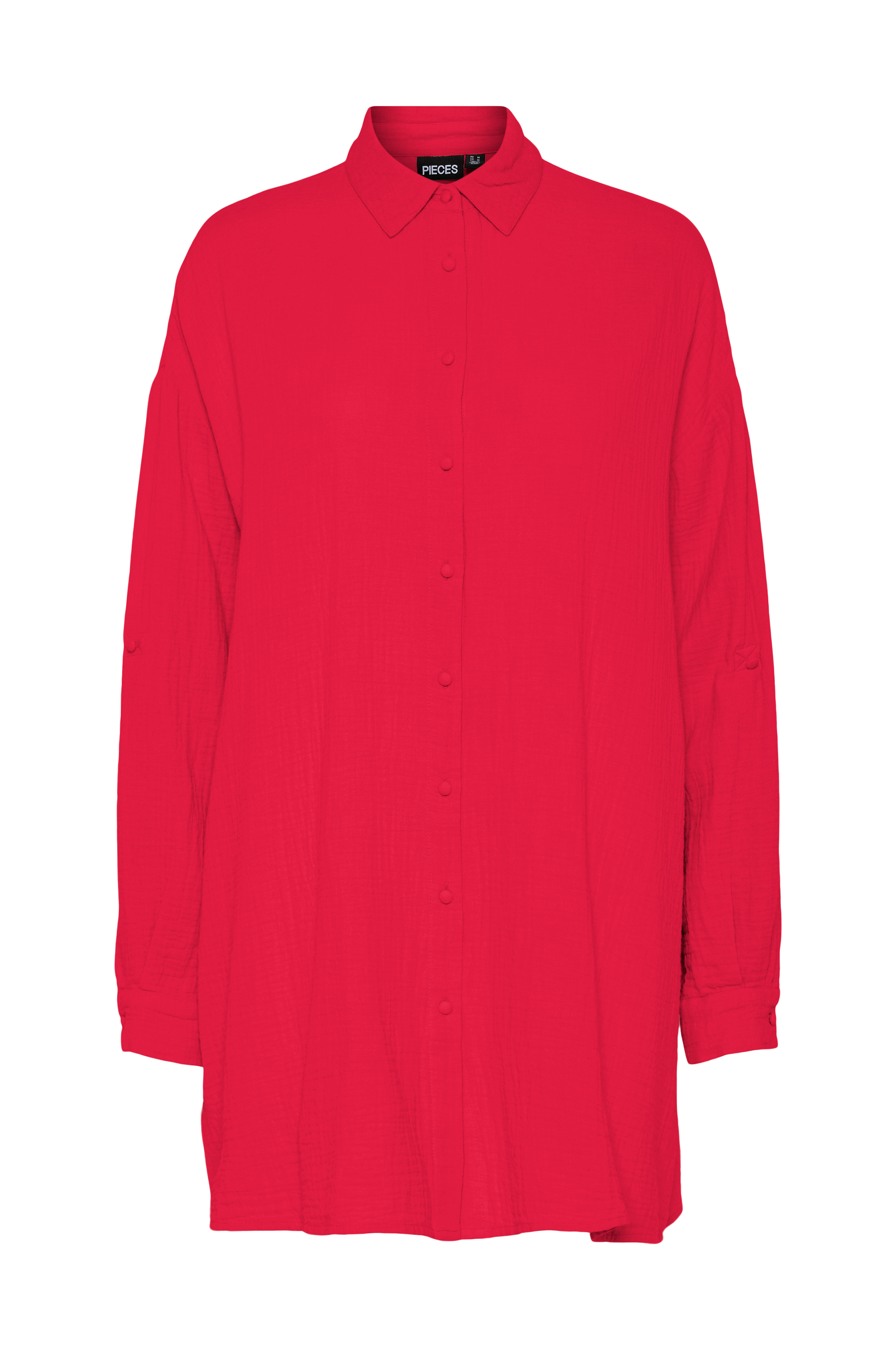 Skjorte pcSastina LS Oversized Long Shirt W v:3650539