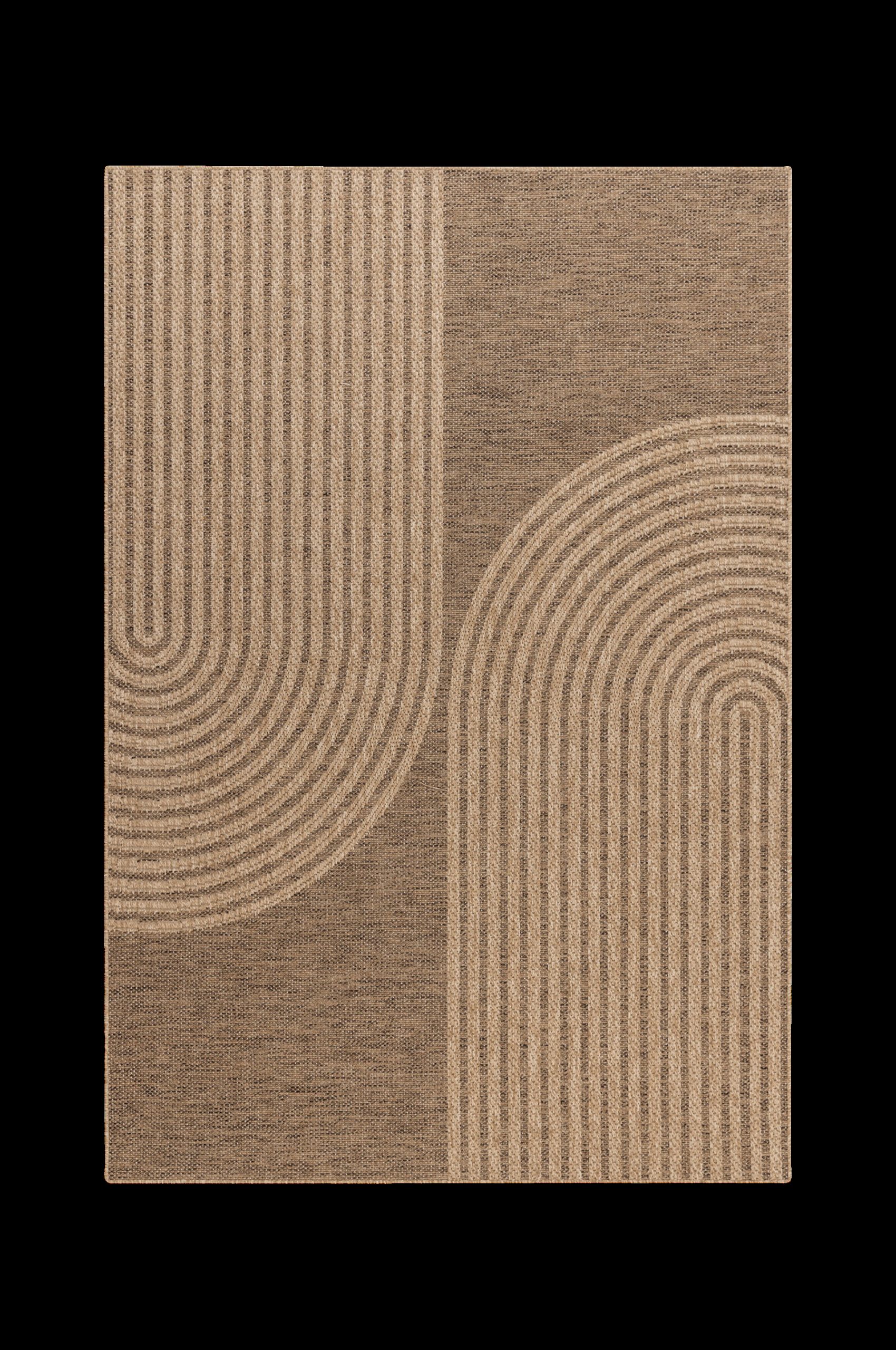 Flatvevd teppe Natural v:2746798