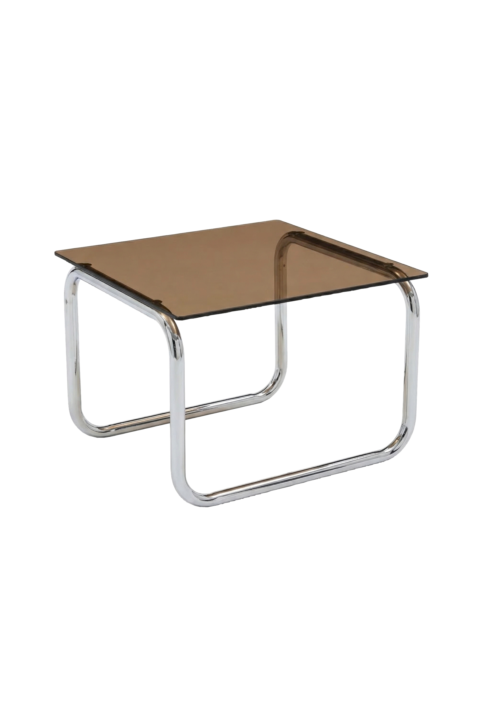 Lulu sofabord i glass og krom 60x60 cm v:8869077
