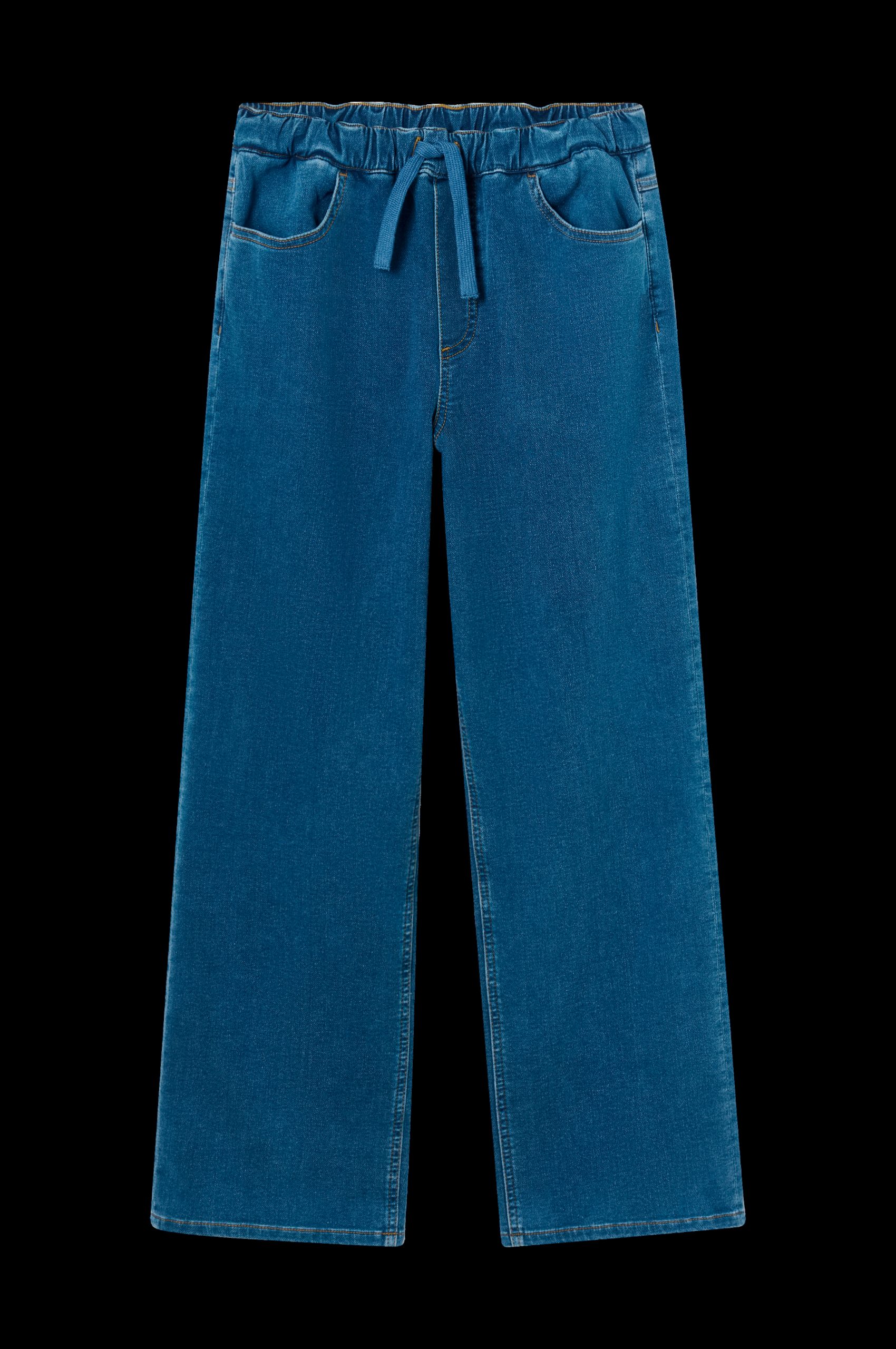 Denimjoggers med snøring v:1439683