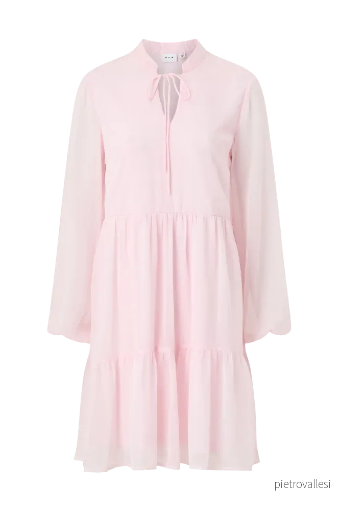 Kjole viFalia L/S Tie V v:6283518