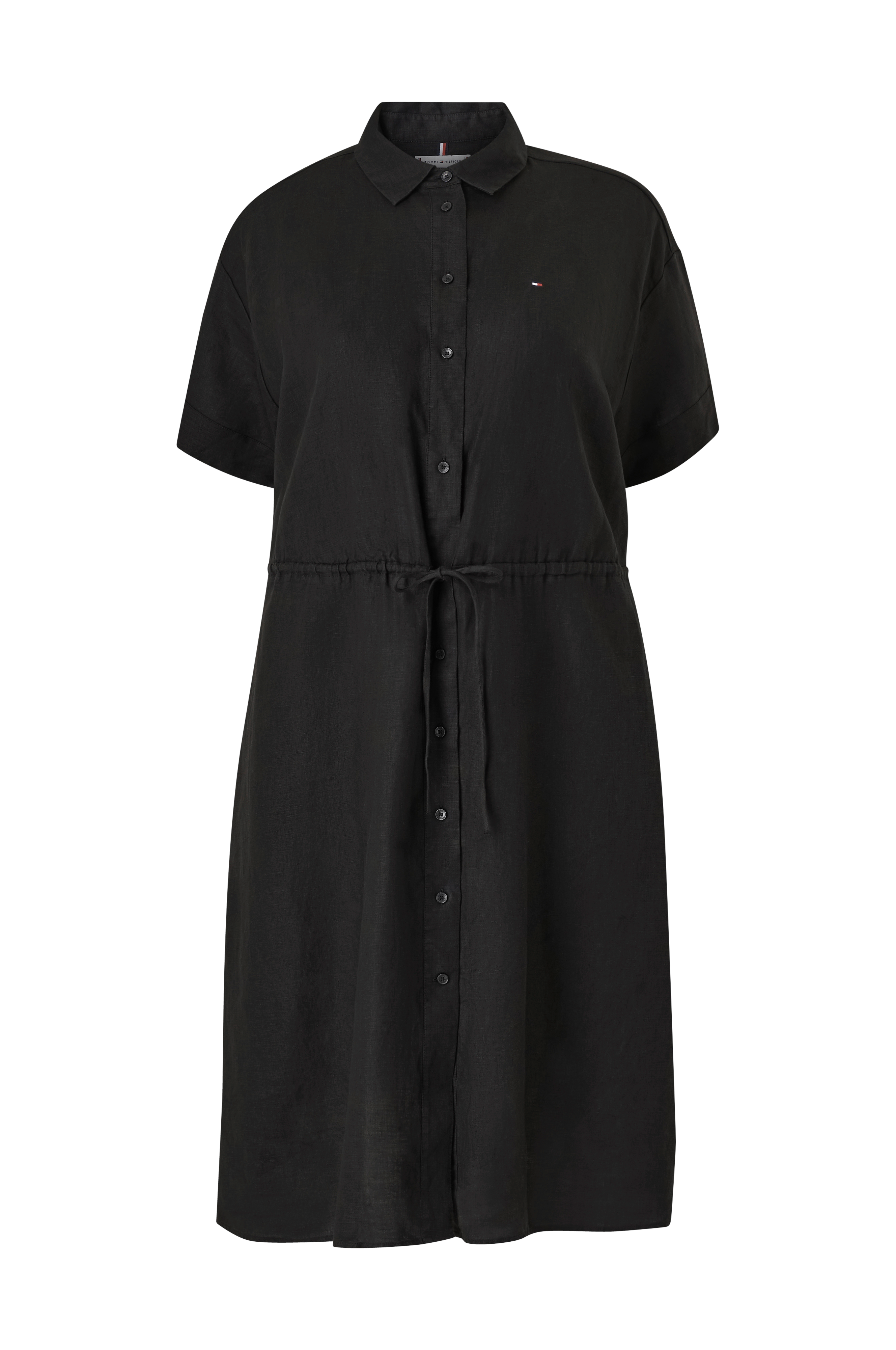 Skjortekjole Crv Linen SS Shirt Dress v:7571418