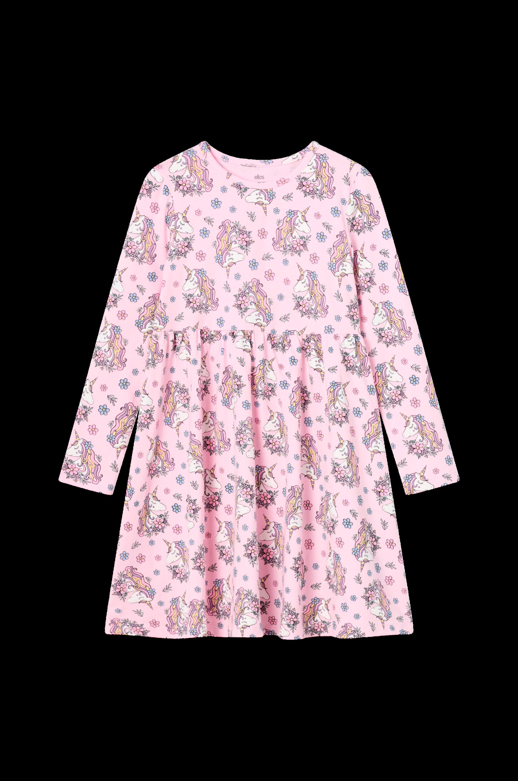 Kjole i bomullsjersey v:2468220