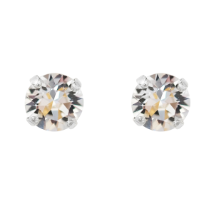 Øredobber Classic Stud Earring Rhodium v:6824960