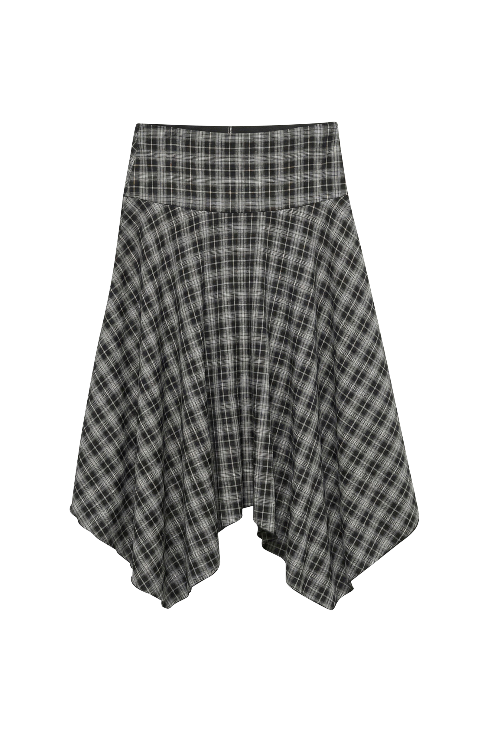 Skjørt vmLucky Assymetric Skirt Wvn Ret v:7326535