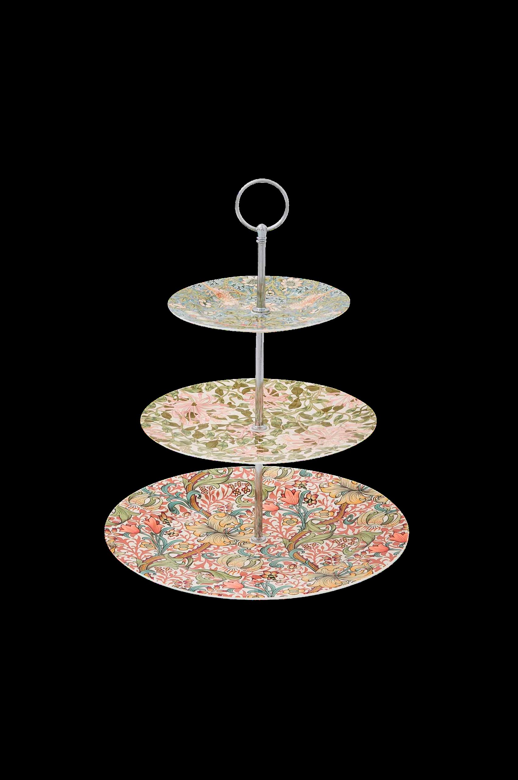 Kakefat i tre etasjer Morris & Co v:8004818