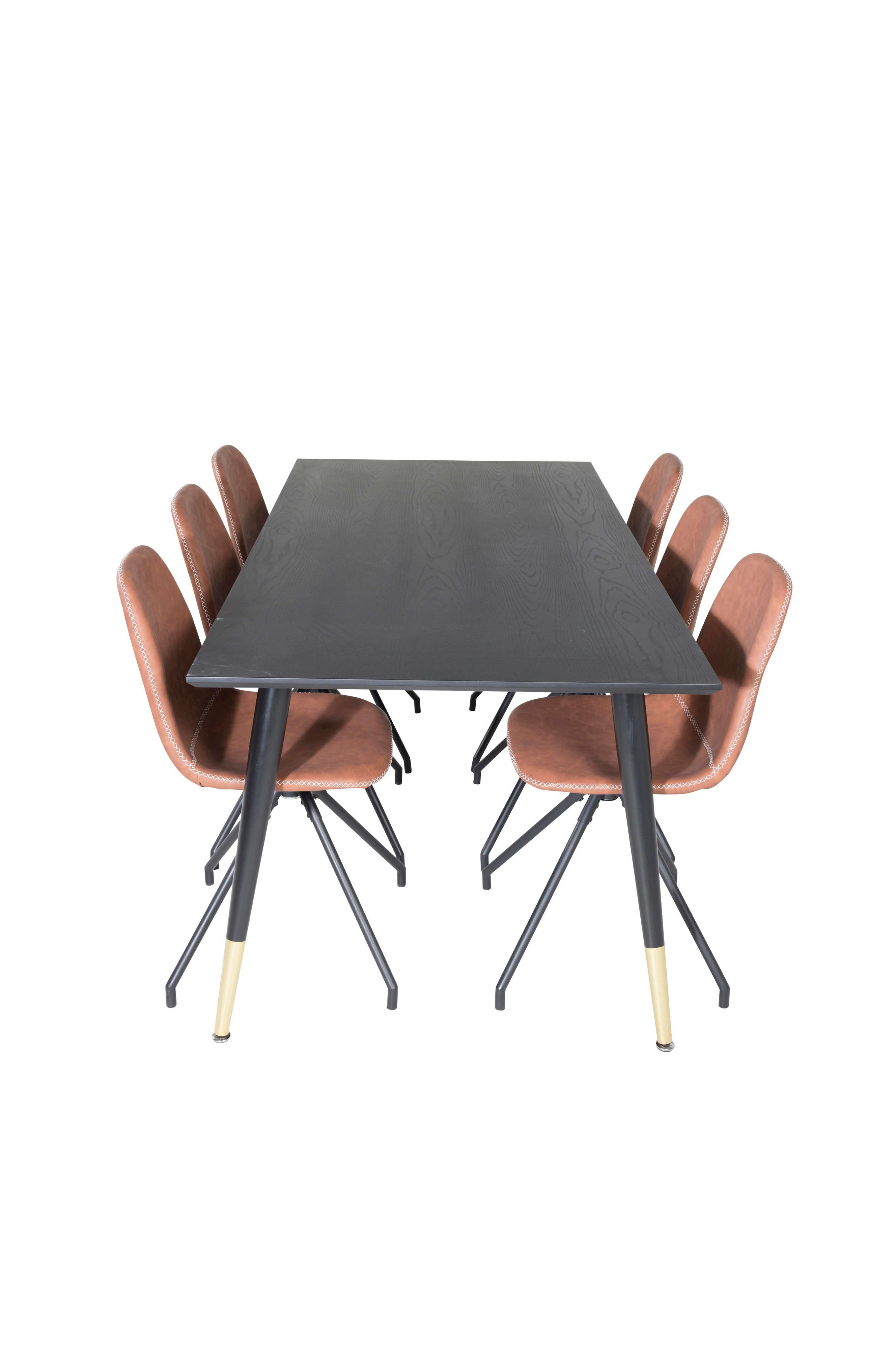Spisegruppe Dipp med 6 stk. spisestoler Polar v:2900613