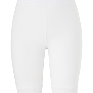 Korte sykkelshortser med blondekant v:197781