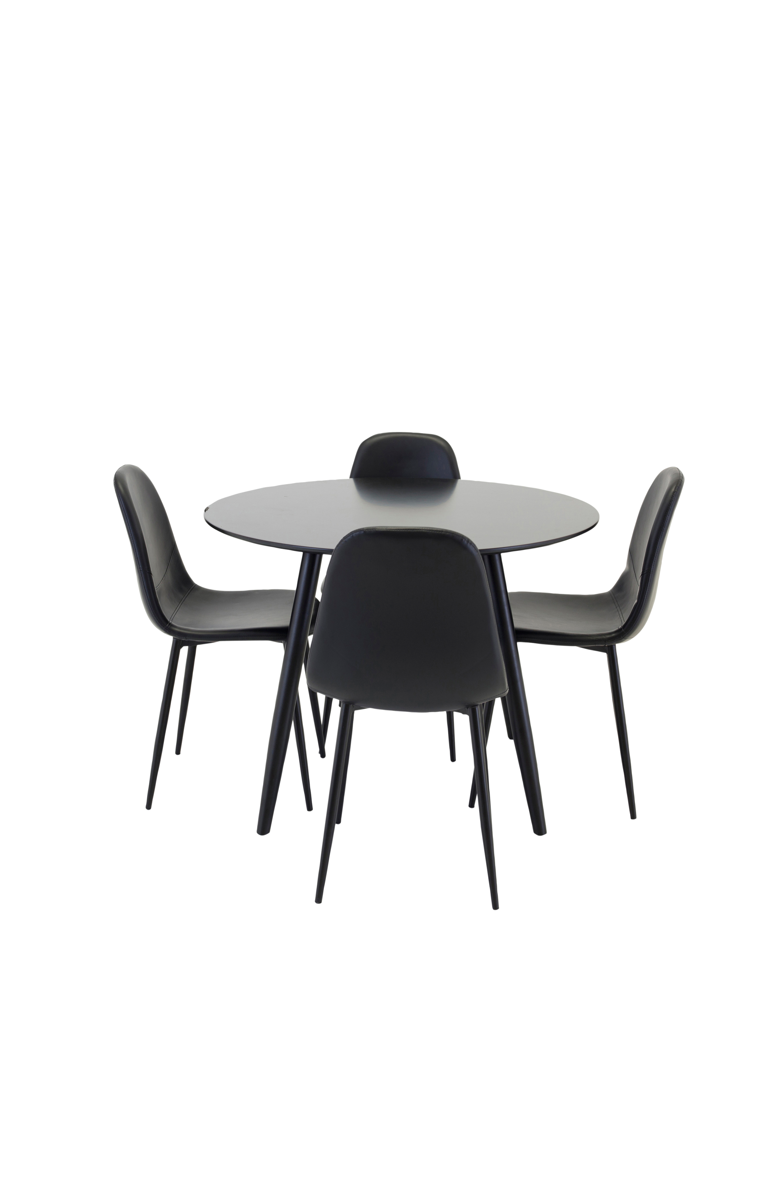 Spisebordssett Plaza med stoler Polar v:5770975