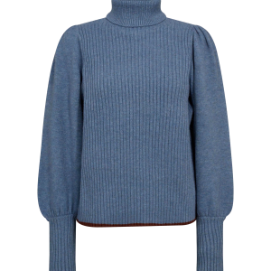 Genser ccRow Puff Rib Roll Neck v:145598