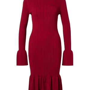 Kjole Amalia High Neck Knitted Midi v:7759180
