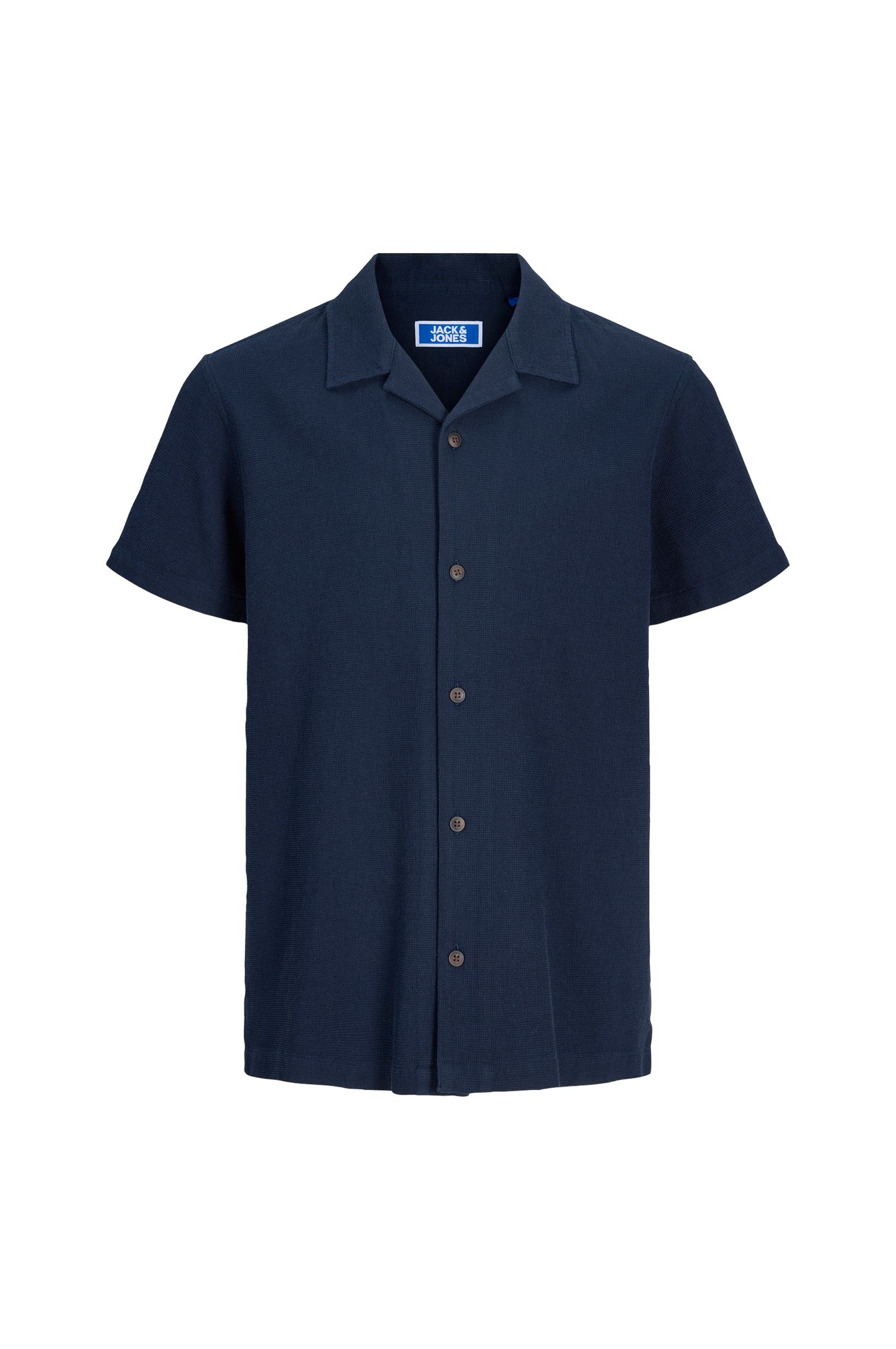 Skjorte jjGlobal Waffle Resort Shirt SS Jnr v:4991038
