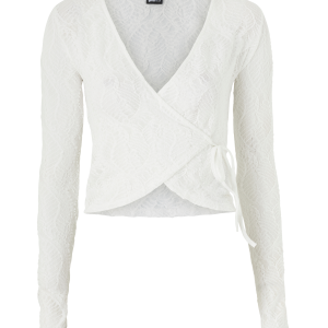 Blondetopp Lace Wrap Top v:6197295 Blondetopp Lace Wrap Top v:6197295