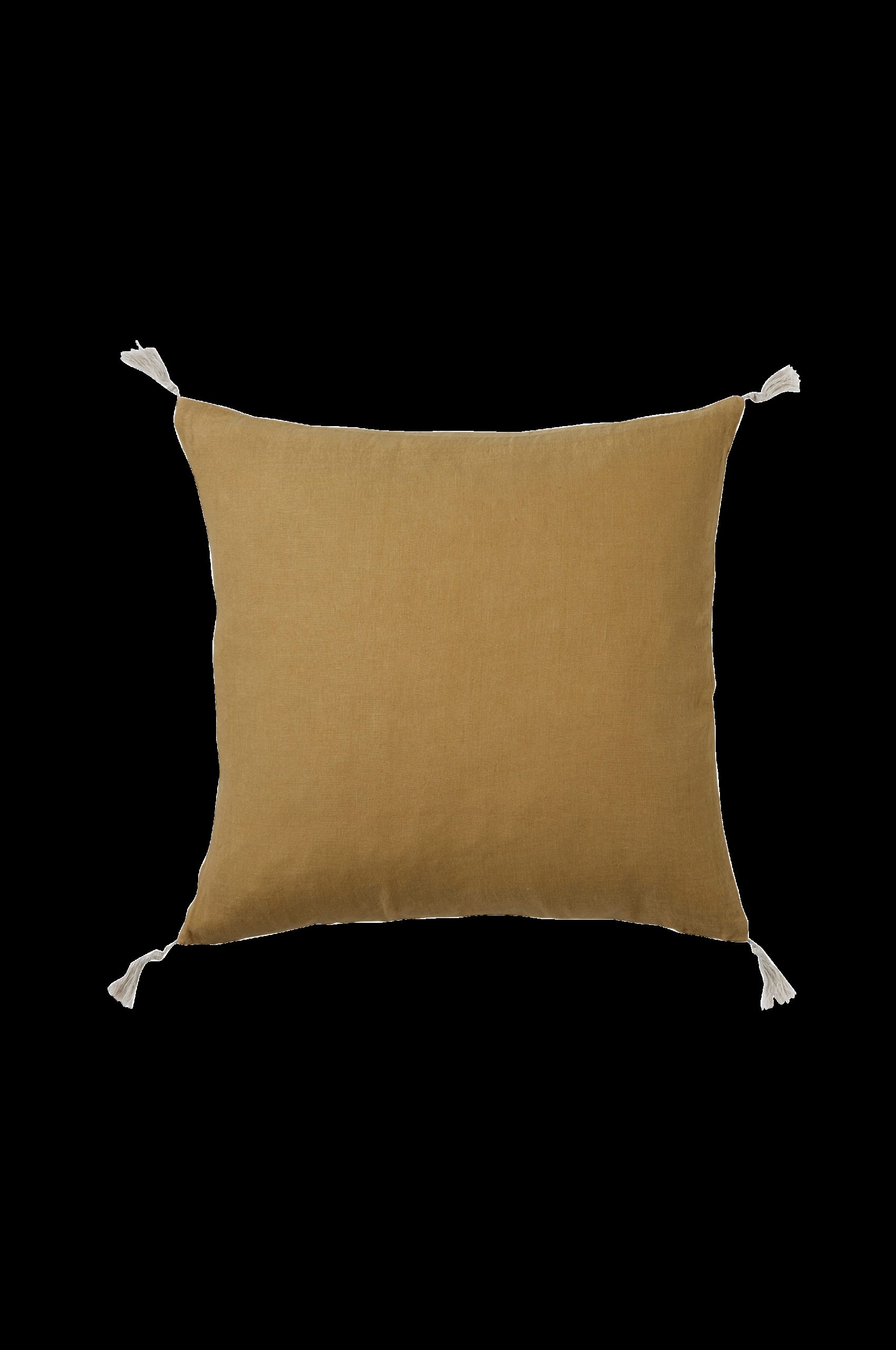 Putetrekk Candice Tassel i vasket lin 50x50 cm v:6495878