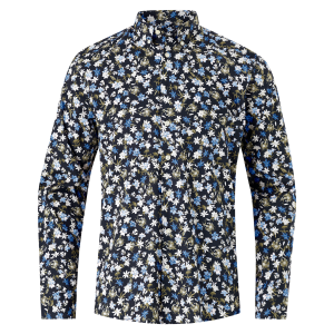 Skjorte Aop Floral Shirt L/s v:8889662