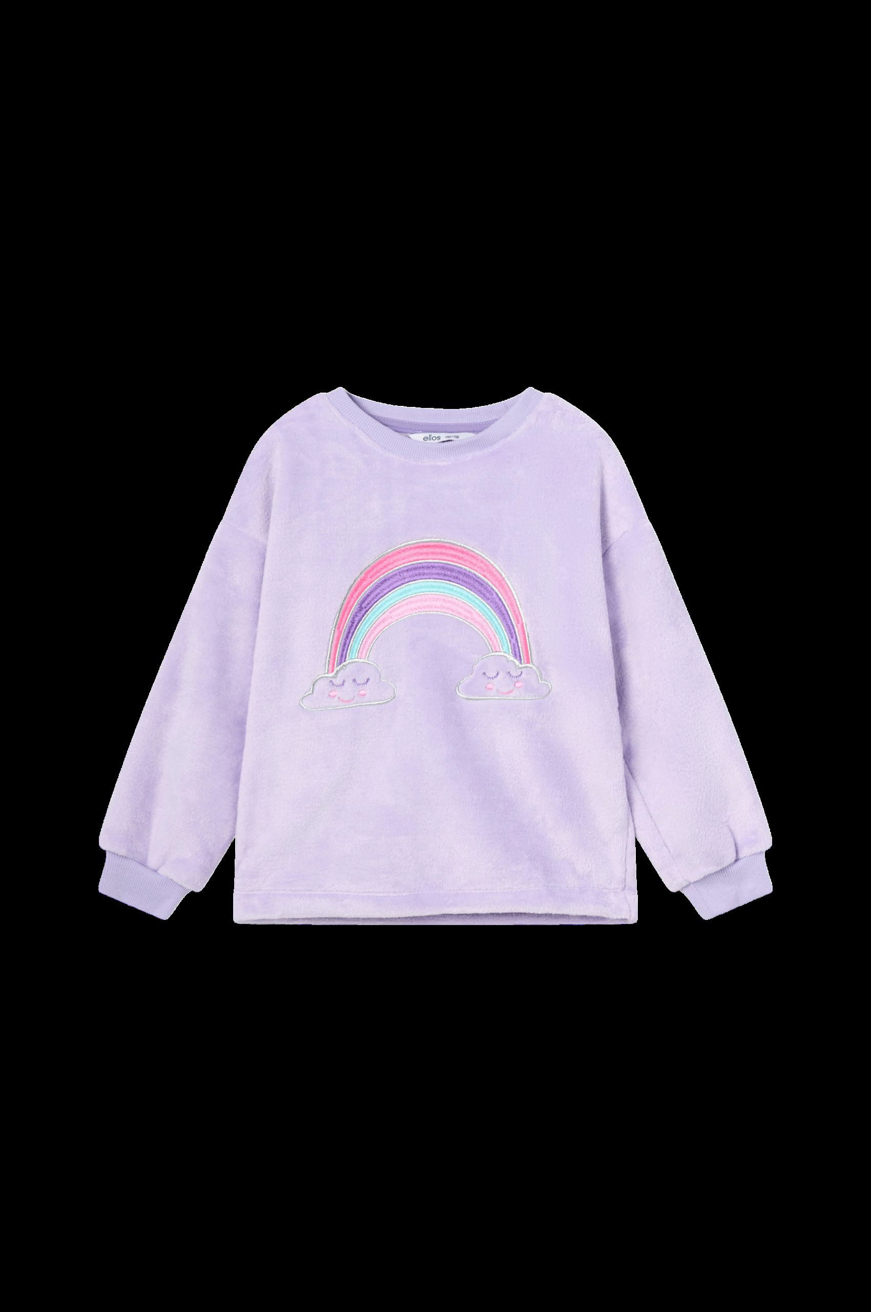 Fleeceskjorte med broderi v:3503280