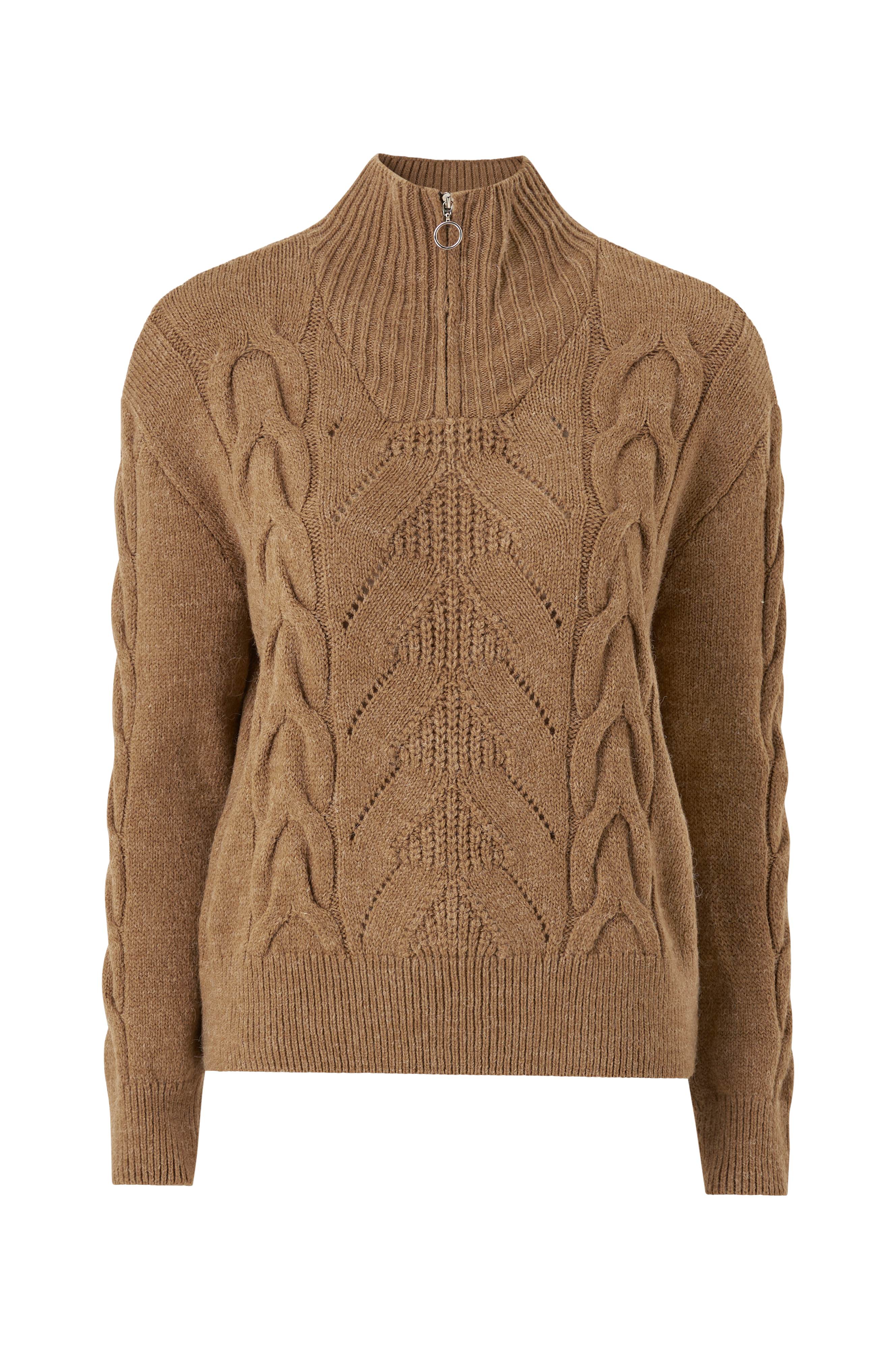 Genser onlLeise LS Zip Highneck Knt v:5769180