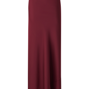 Lang, rett maxi skjørt i sateng v:6536349