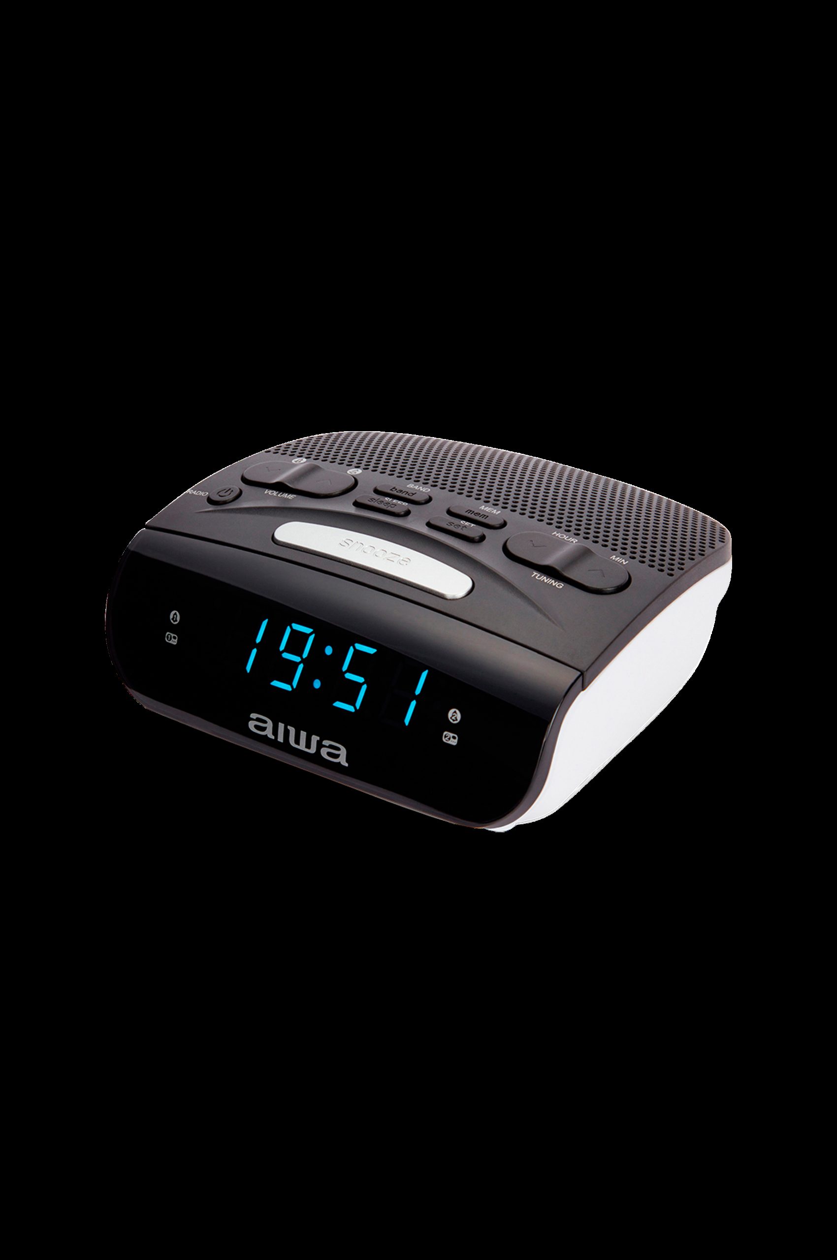 Klokkeradio med dobbel alarm v:5376993