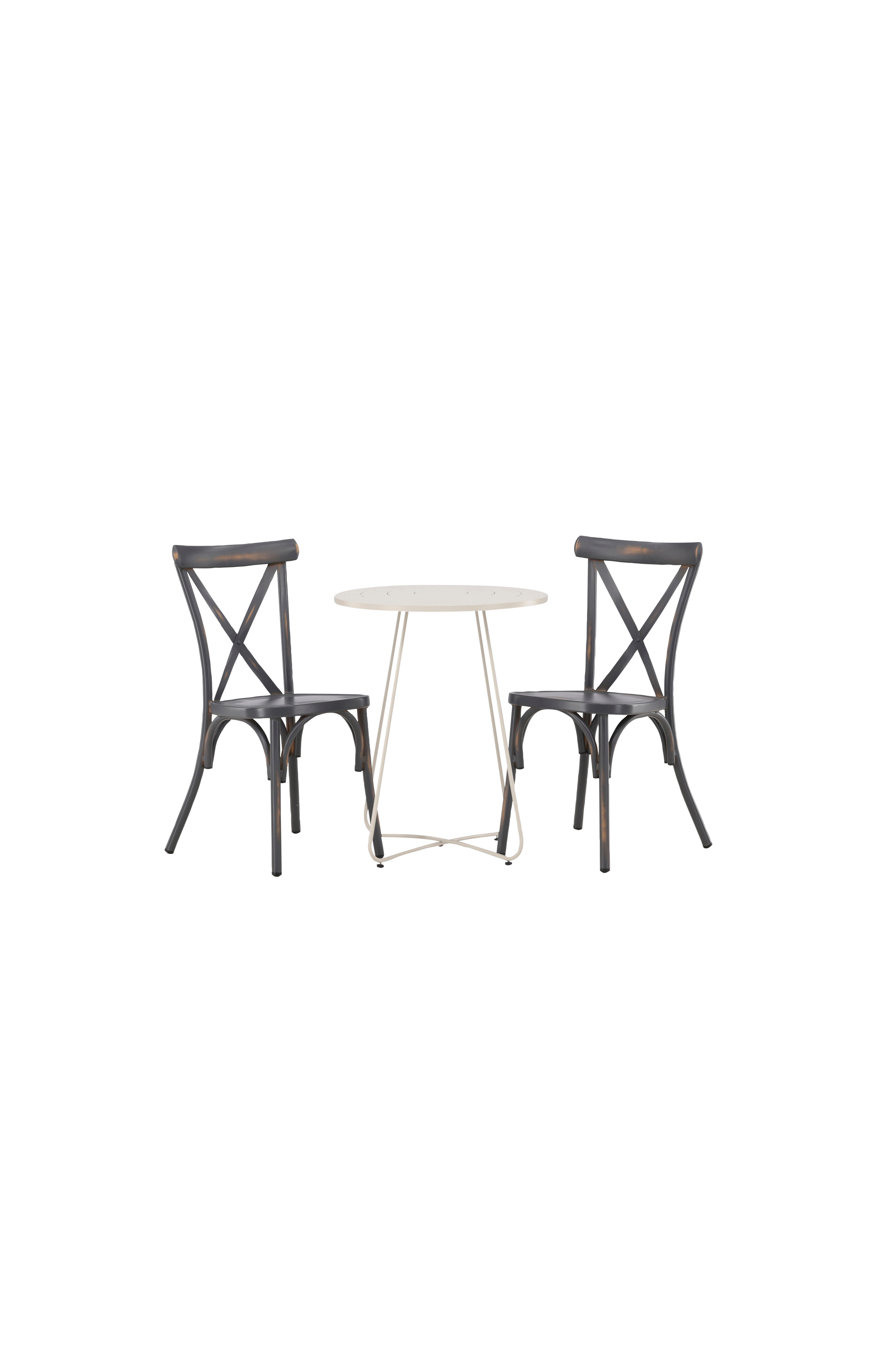 Spisegruppe Bacong med 2 stk spisestoler Tablas v:4386996