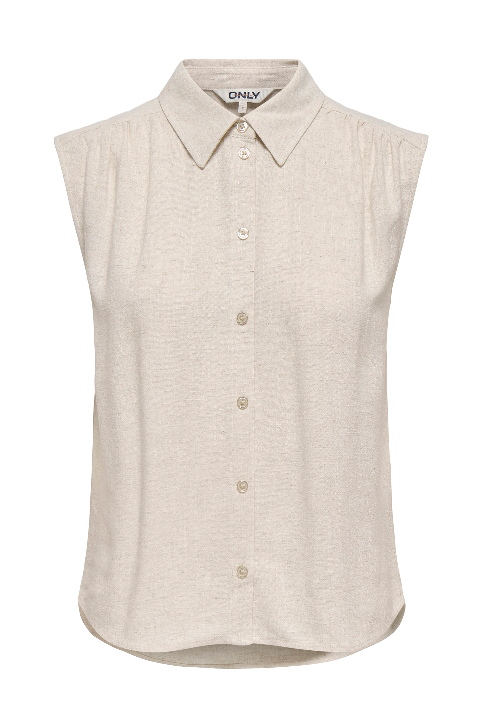 Skjorte carSiesta S/L Linen BL v:4070268