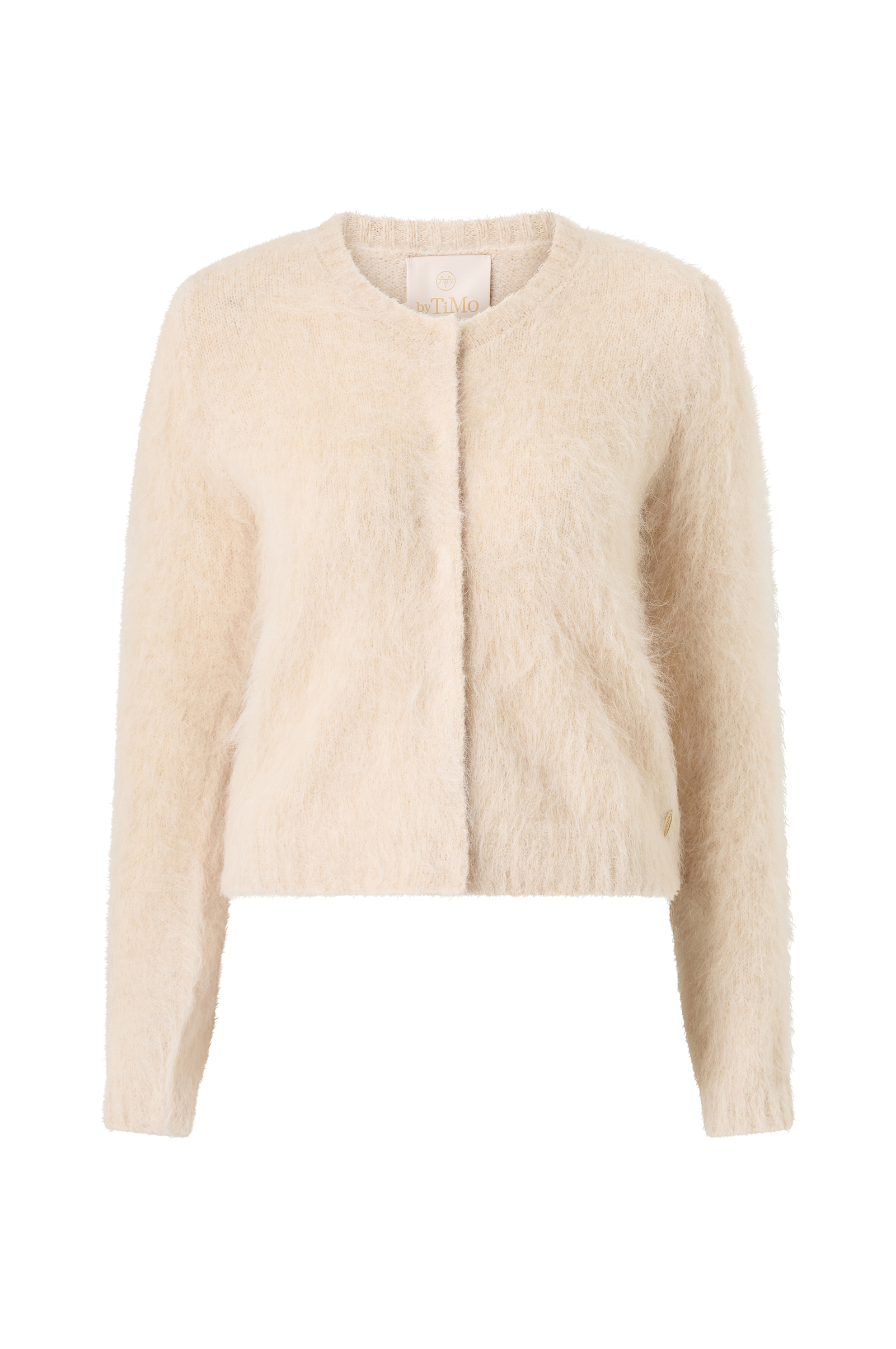Kardigan Hairy Knit Jacket v:3520653