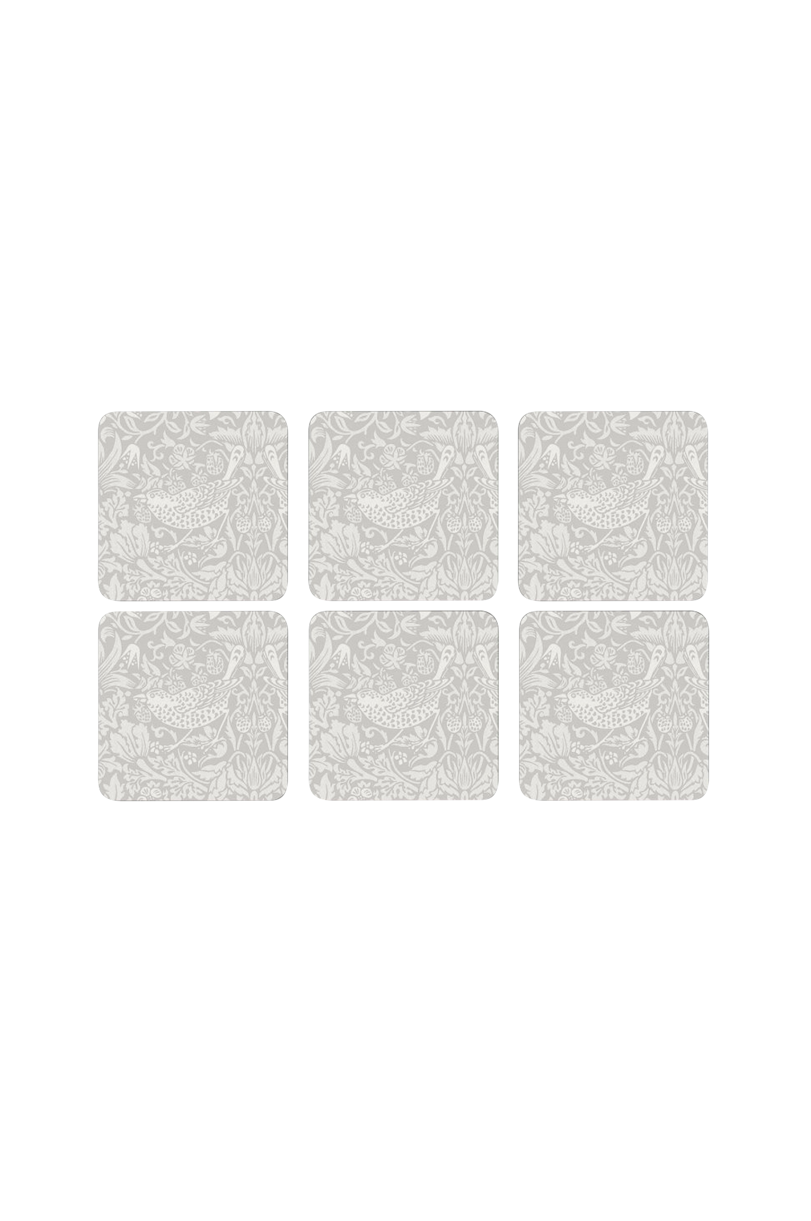 Glassbrikker Pure Morris Strawberry Thief 6 v:9442489