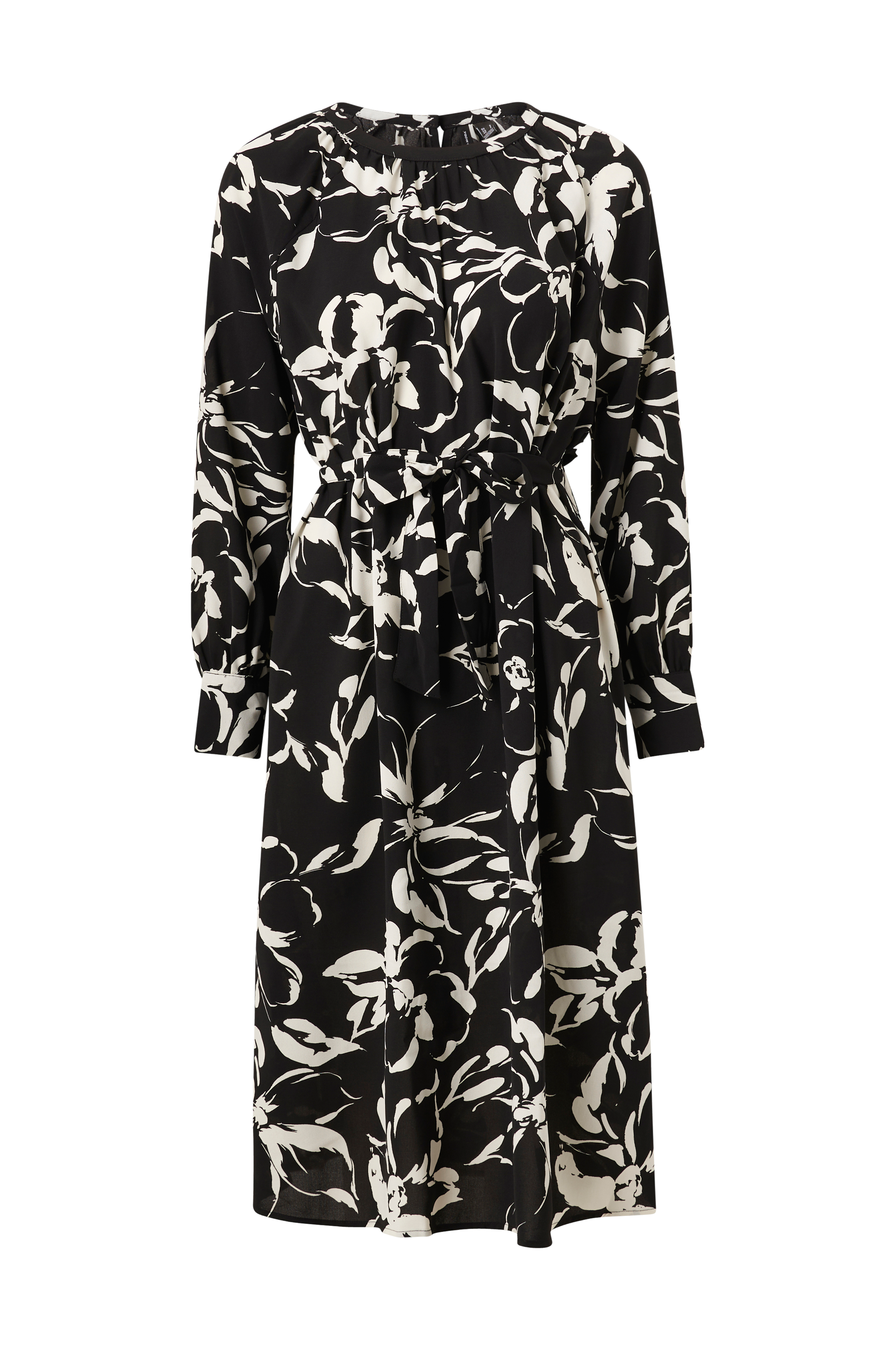 Kjole vmPolliana Inge LS Calf Dress Wvn v:4306337