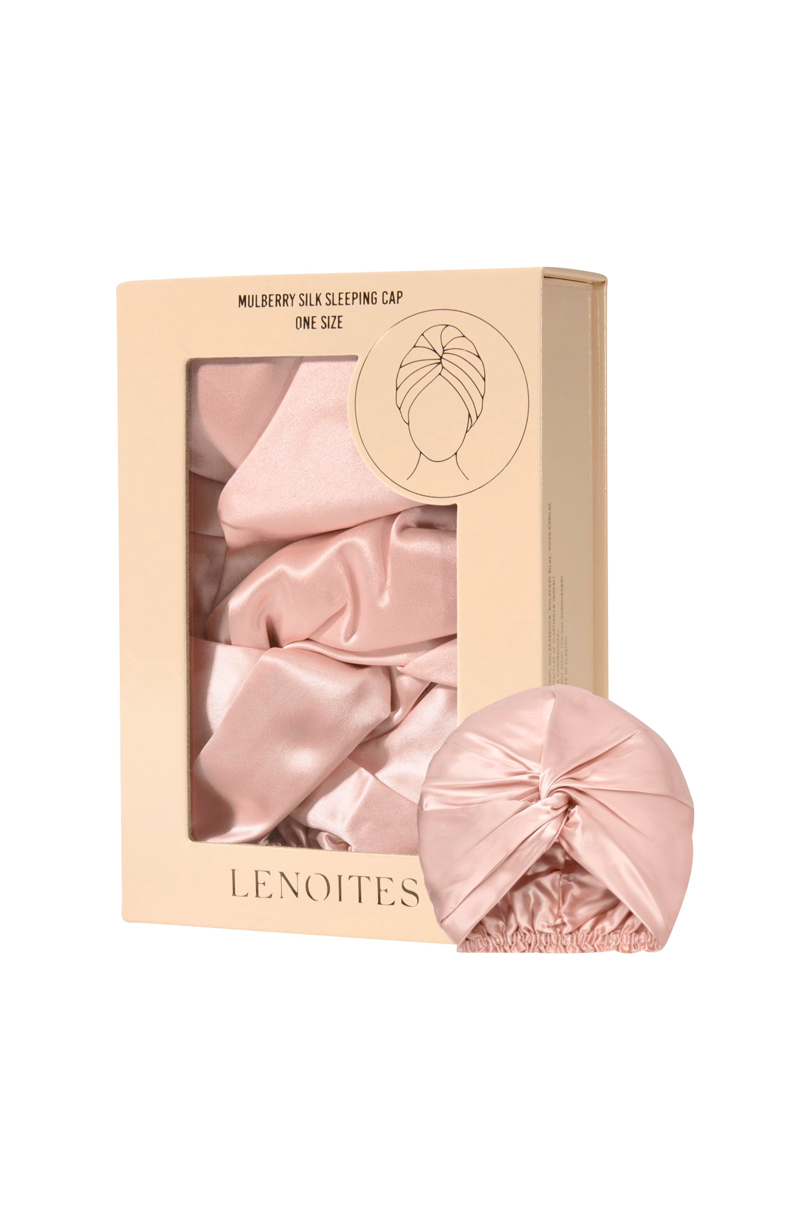 Mulberry Silk Sleeping Cap v:8129350