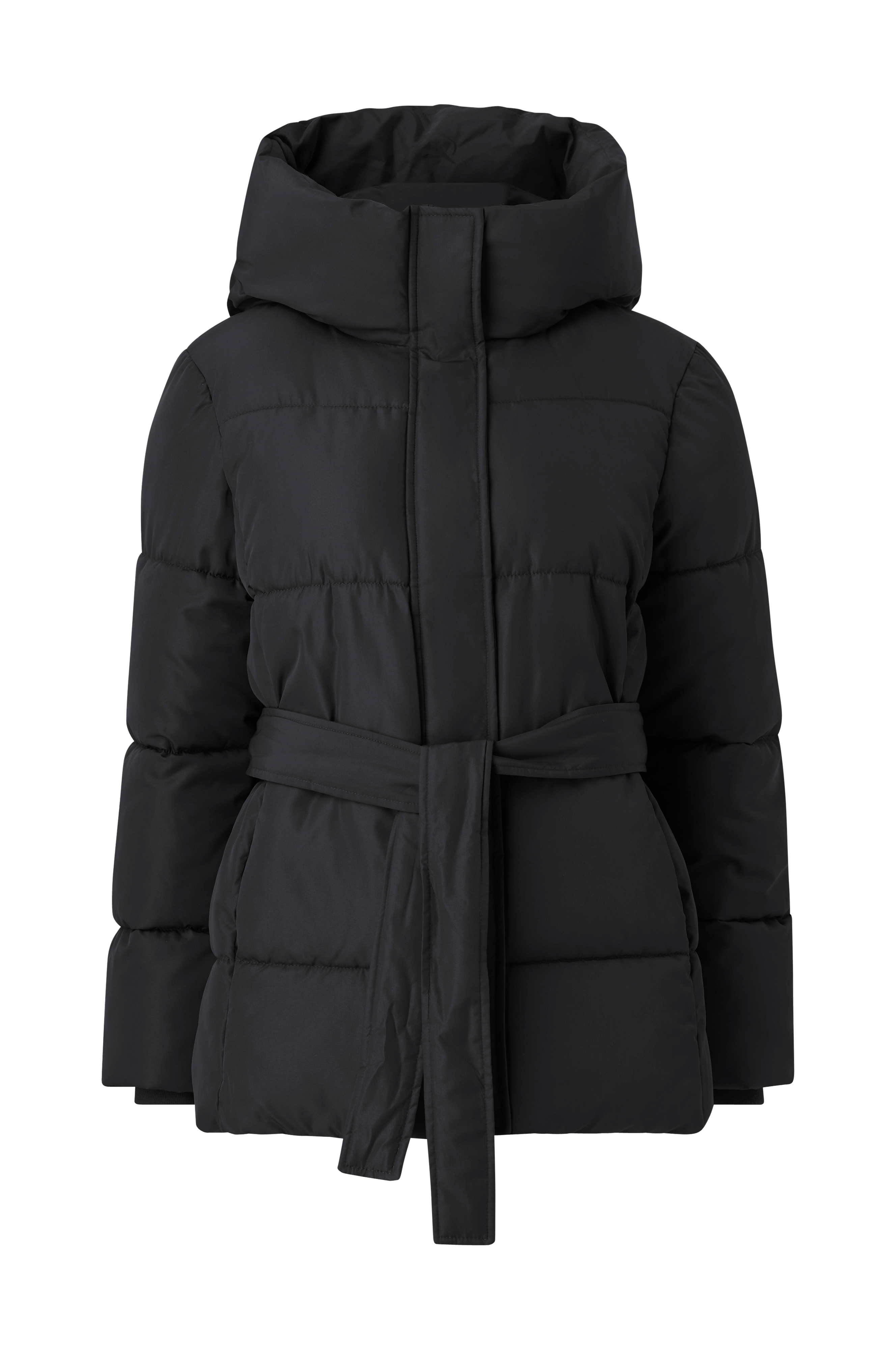 Polstret jakke med belte v:3669157