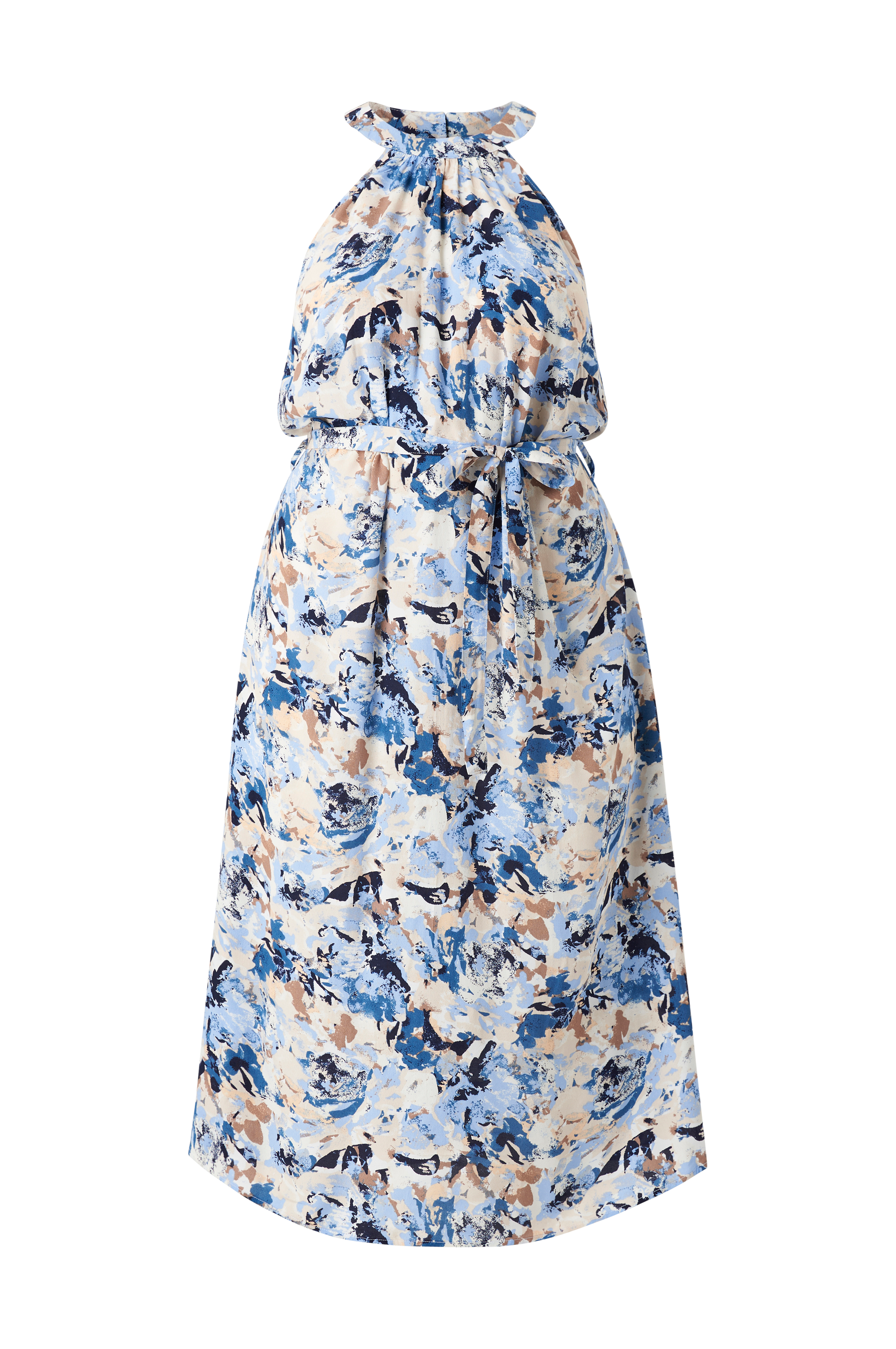 Maxikjole vBella S/L Midi Dress v:1557500
