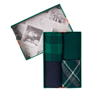 Check And Solid Socks 4 v:2343301