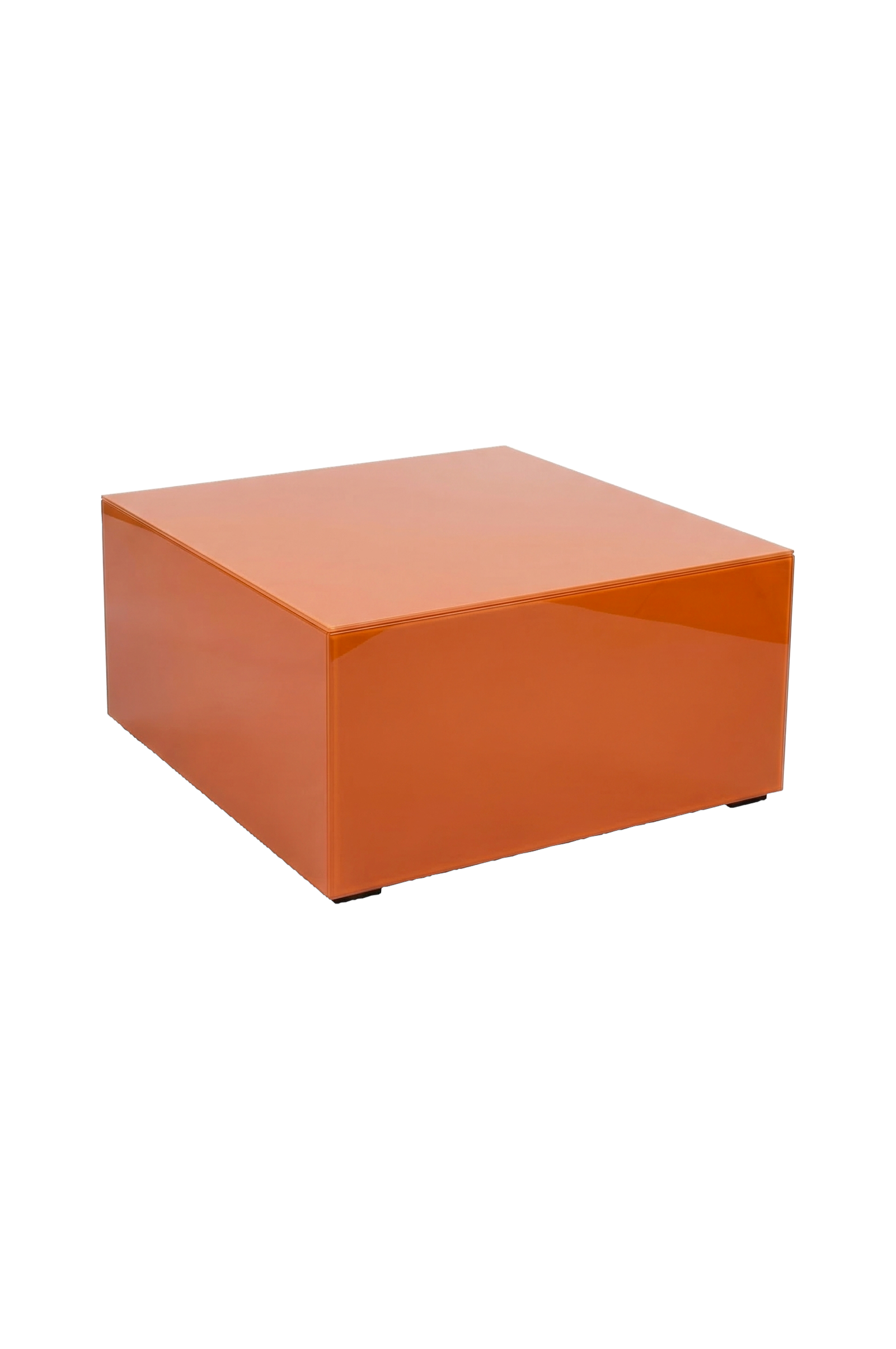Pop bord i farget glass 60x60 cm v:8886519