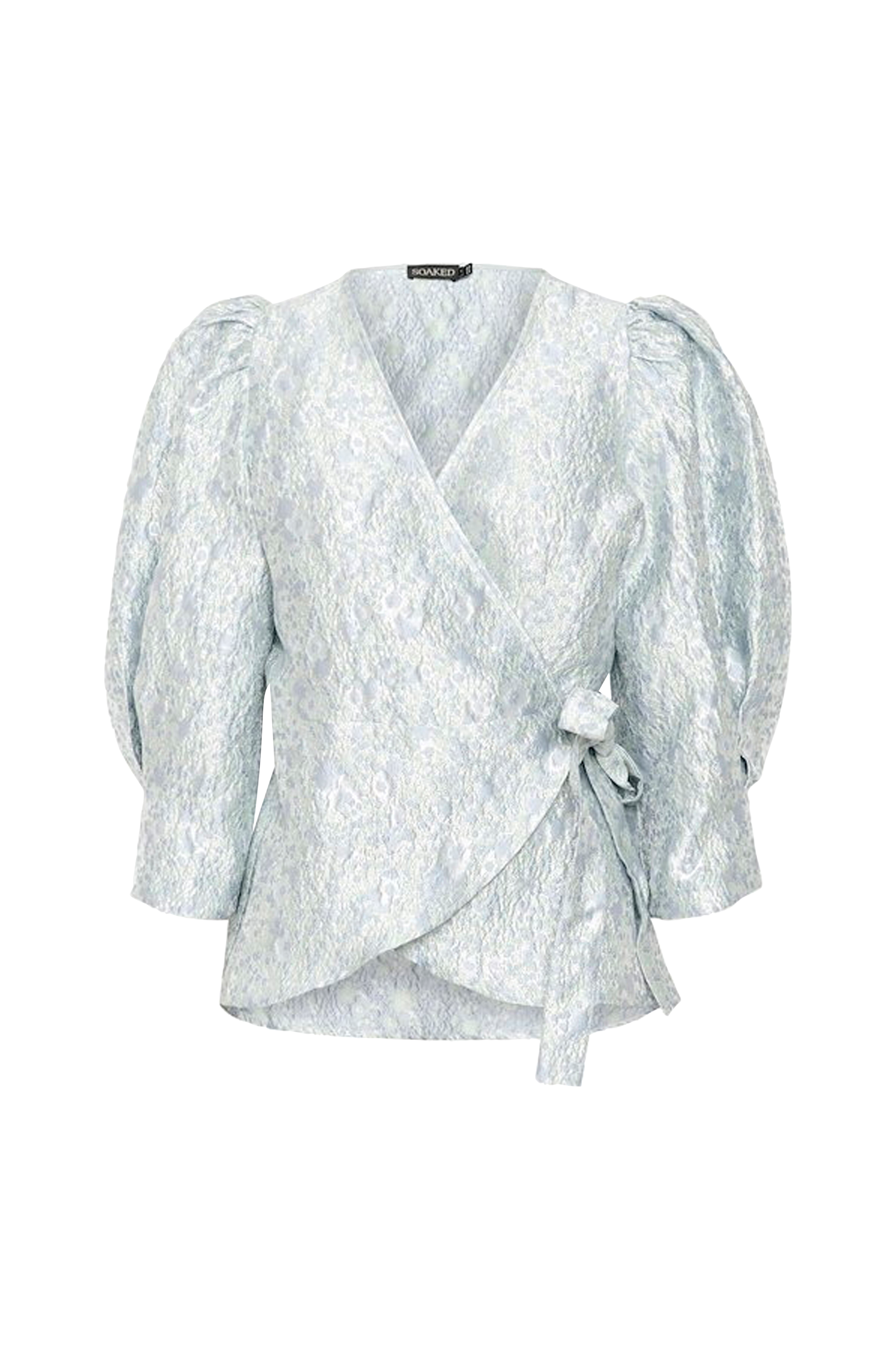 Omslagsbluse slKeeka Wrap Blouse LS v:5484618
