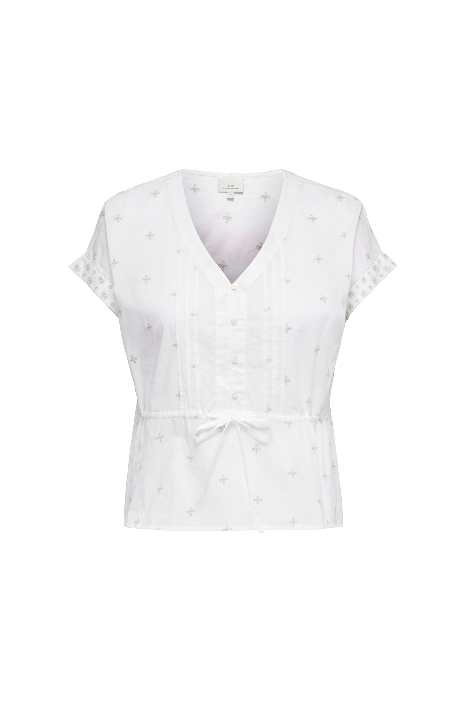 Bluse carKuna S/S Emb String Top Wvn v:3399011