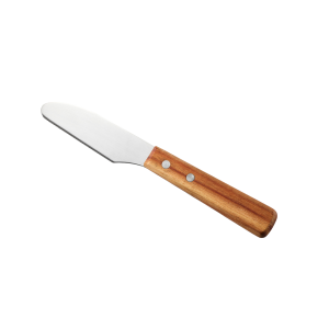 Smørkniv Sylvia 22 cm i rustfritt stål med trehåndtak v:5800675 Smørkniv Sylvia 22 cm i rustfritt stål med trehåndtak v:5800675