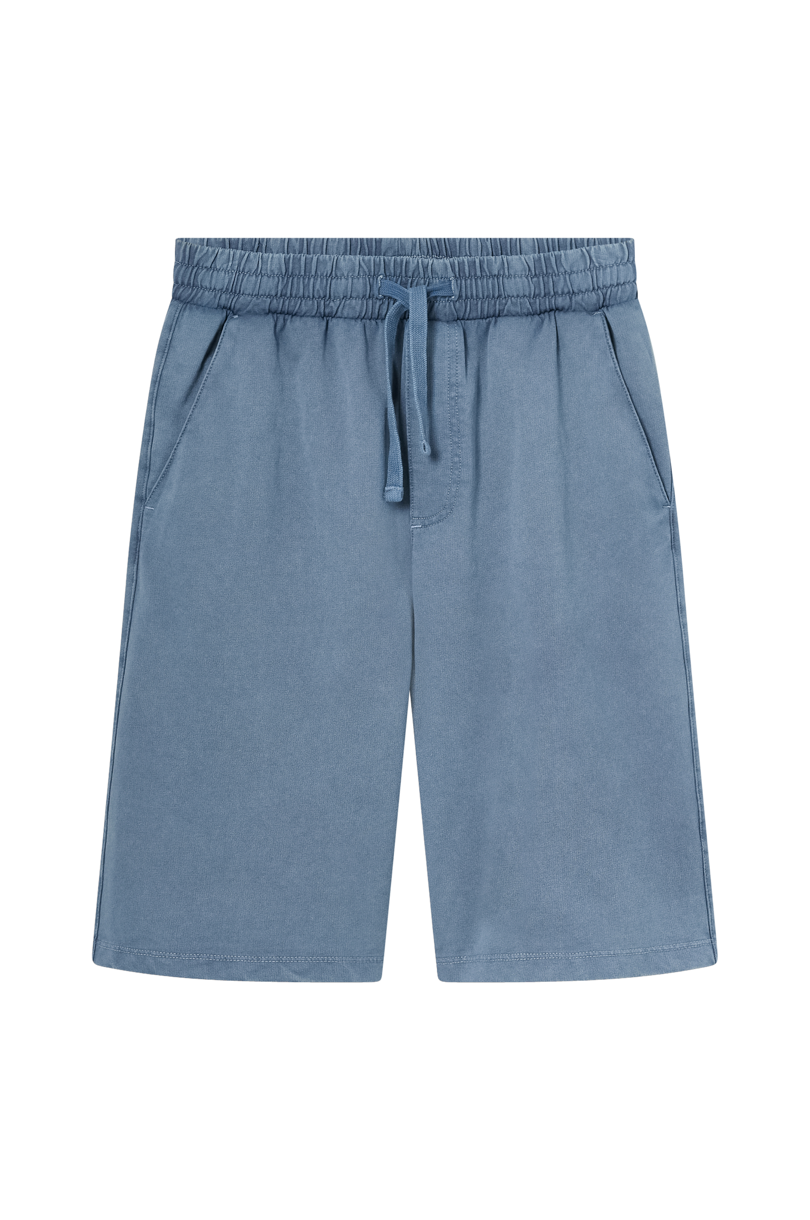 Sweatshorts med denimlook v:2964365