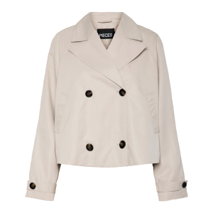 Jakke pcScarlett LS Short Trenchcoat v:7114016 Jakke pcScarlett LS Short Trenchcoat v:7114016
