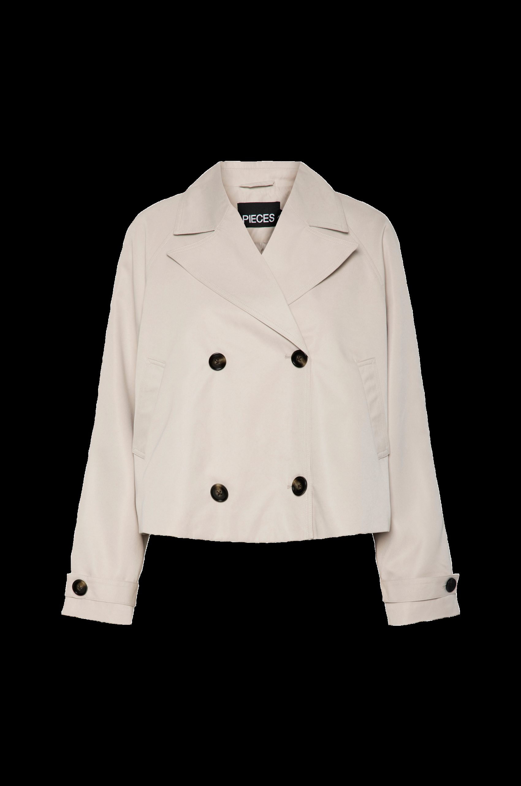 Jakke pcScarlett LS Short Trenchcoat v:7114016