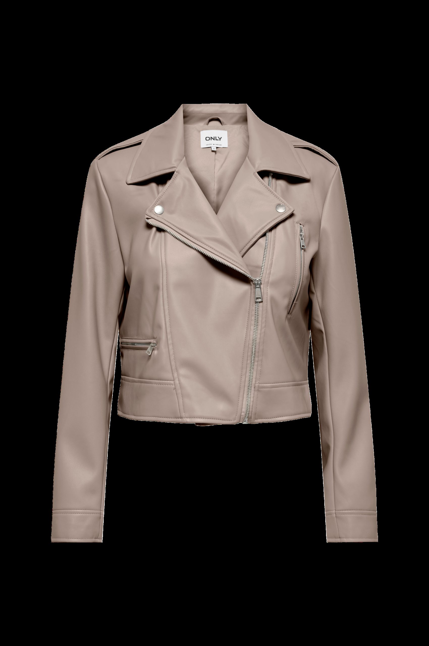 Biker jakke carCarmen Faux Leather Biker Otw NO v:9575482