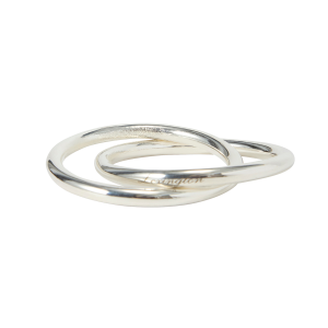 Serviettering i messing med dobbel ring v:802802 Serviettering i messing med dobbel ring v:802802